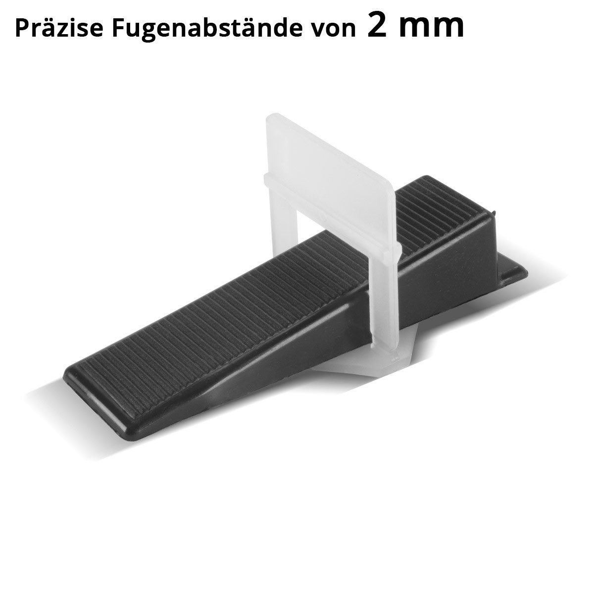 STAHLWERK manueller Fliesenschneider Fliesen Nivellier Set 301 Teile Set aus Zuglaschen, Keile, Zange, Set, 4-tlg., Vollausstattung, schnelle und unkomplizierte – Bild 4 von 5