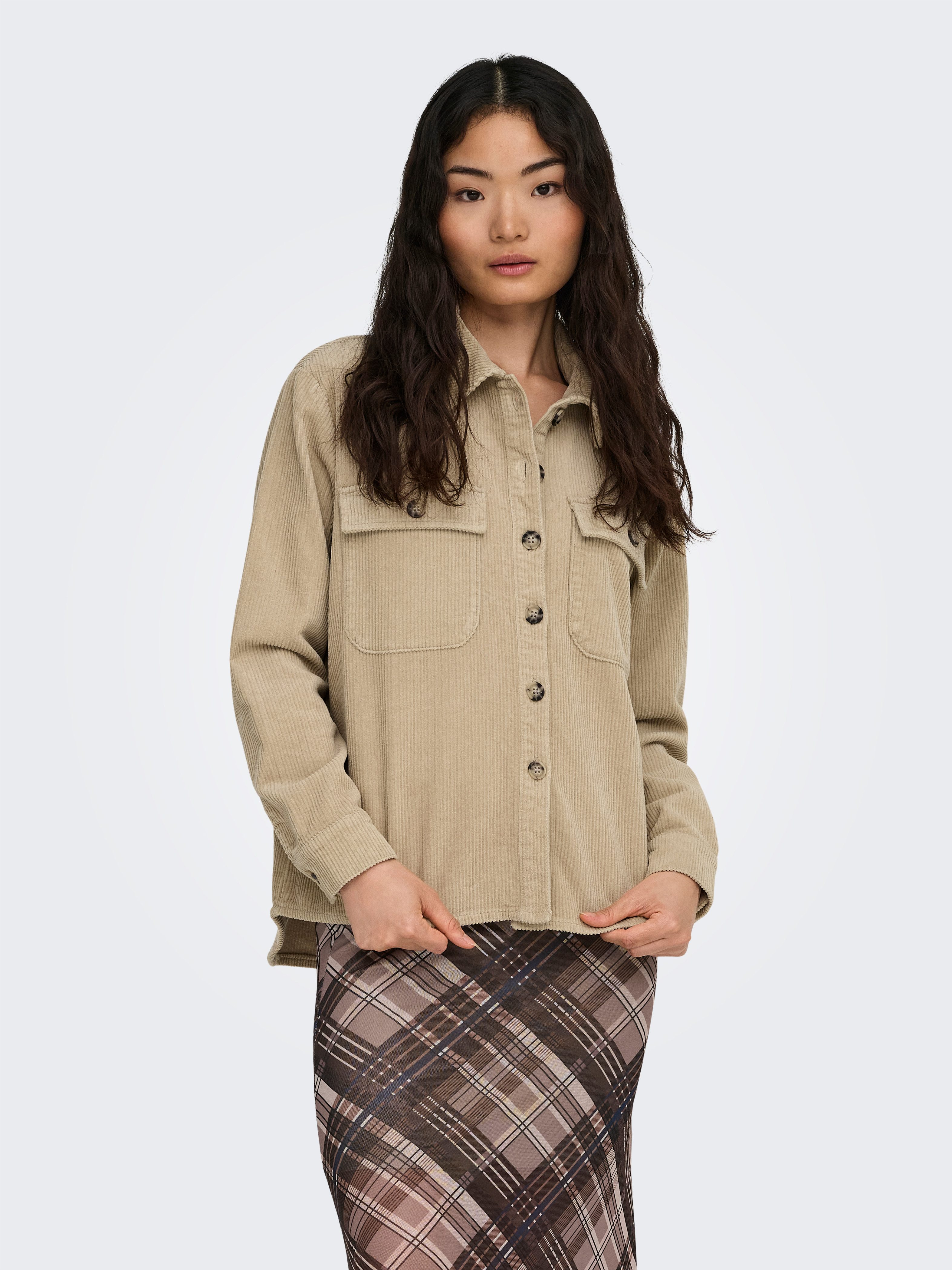 ONLY Cordjacke ONLAMAZING L/S CORD SHACKET PNT