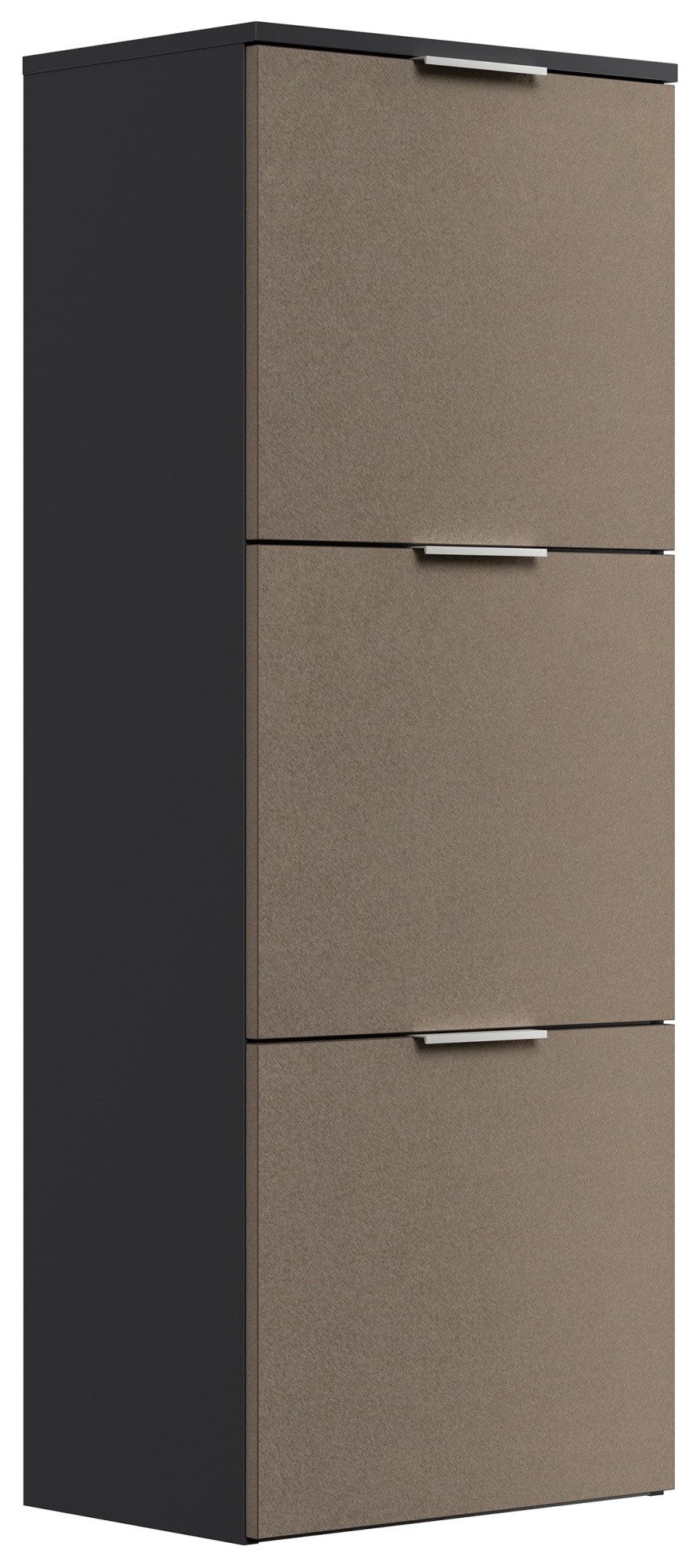 Magnolia Home Garderoben-Set Schuhschrank Domus-L 3 Klappen 12 Paar Schuhe Sand