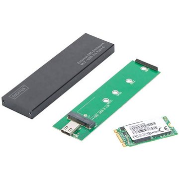 Digitus Festplatten-Gehäuse M.2 SSD-Festplattengehäuse USB 3