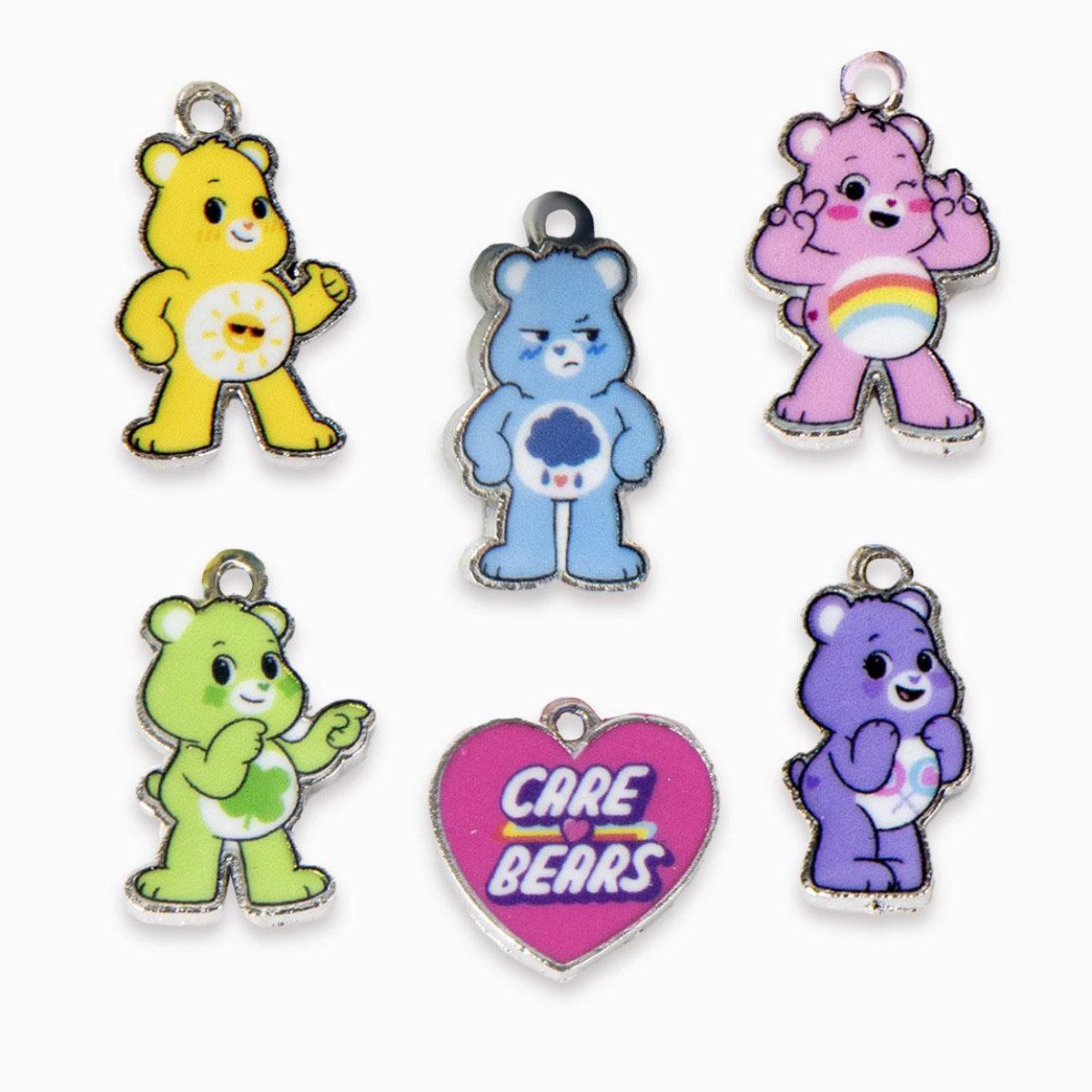 Care Bears Schmuckset Schmuckset Kinder Armbänder Set für Basteln Gestalten und Verschenken (Set)