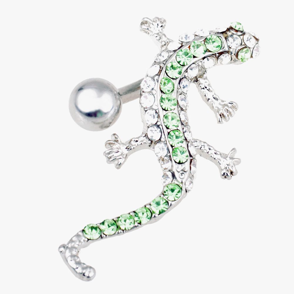 Order & Smile Schmuck Bauchnabelpiercing Bauchnabelpiercing: Piercing Reverse Echse