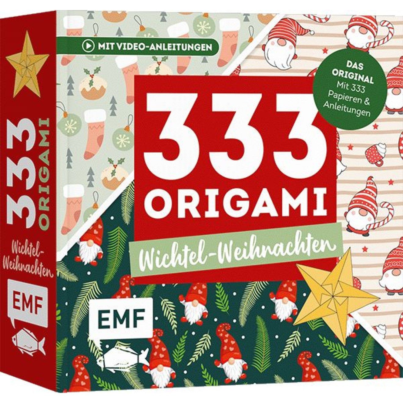 EMF Edition Michael Fischer Verbandbuch 333 Origami Wichtel-Weihnachten