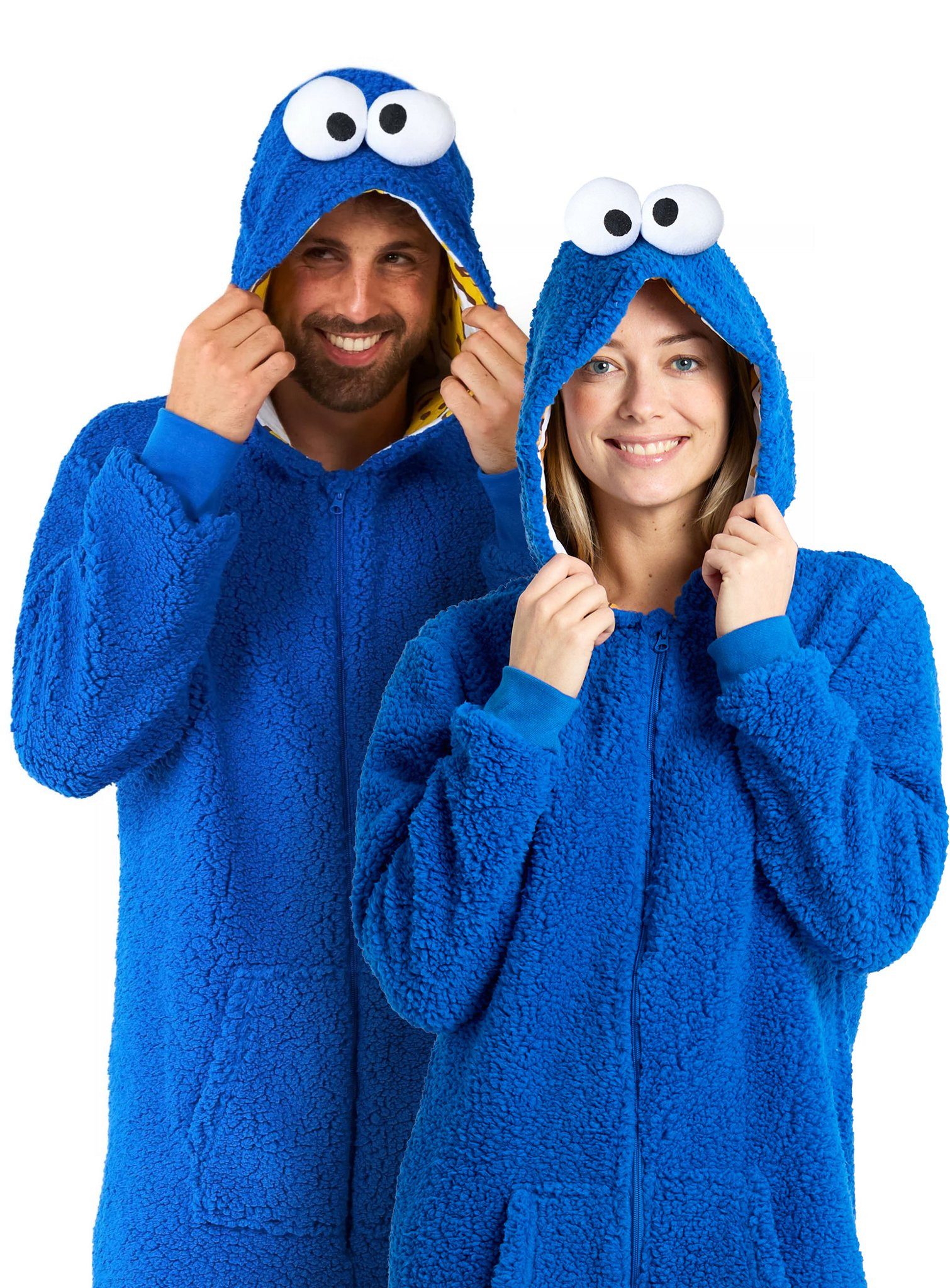 Kostüm Krümelmonster Onesie