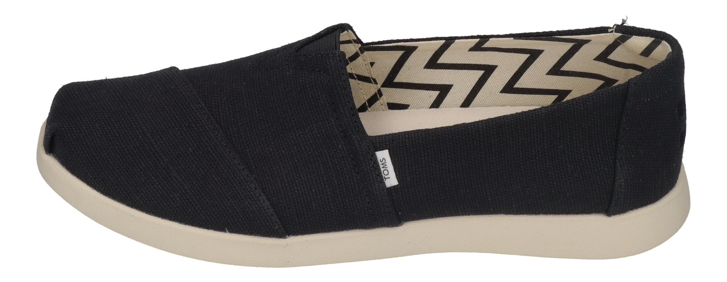 TOMS ALPARGATA PLUS Espadrille Black Heritage