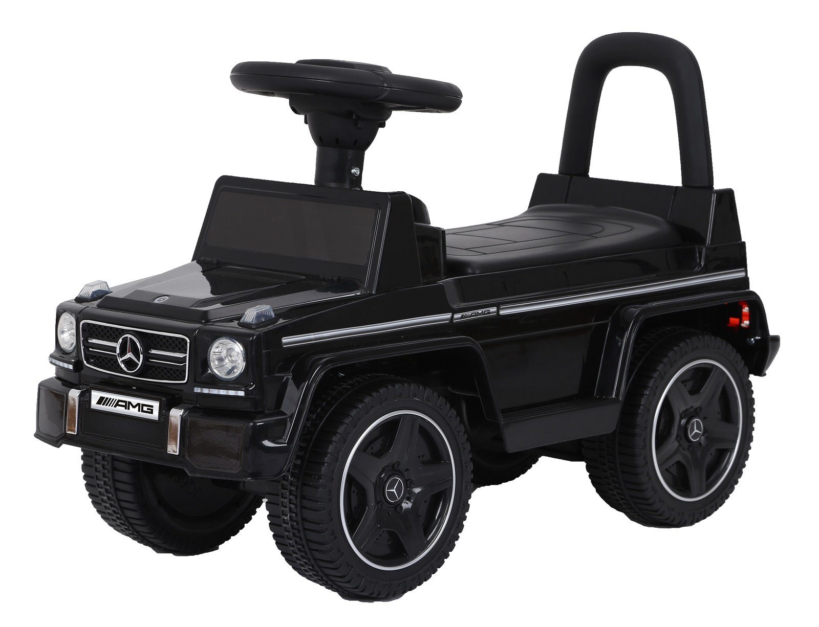 ZELLERFELD Spielzeug-Auto »Rutsch-Auto Kinderauto Bobby Car Mercedes Benz G  63 AMG Rutscher Baby Kinder USB-Anschluss mit MP3-Unterstützung schwarz«