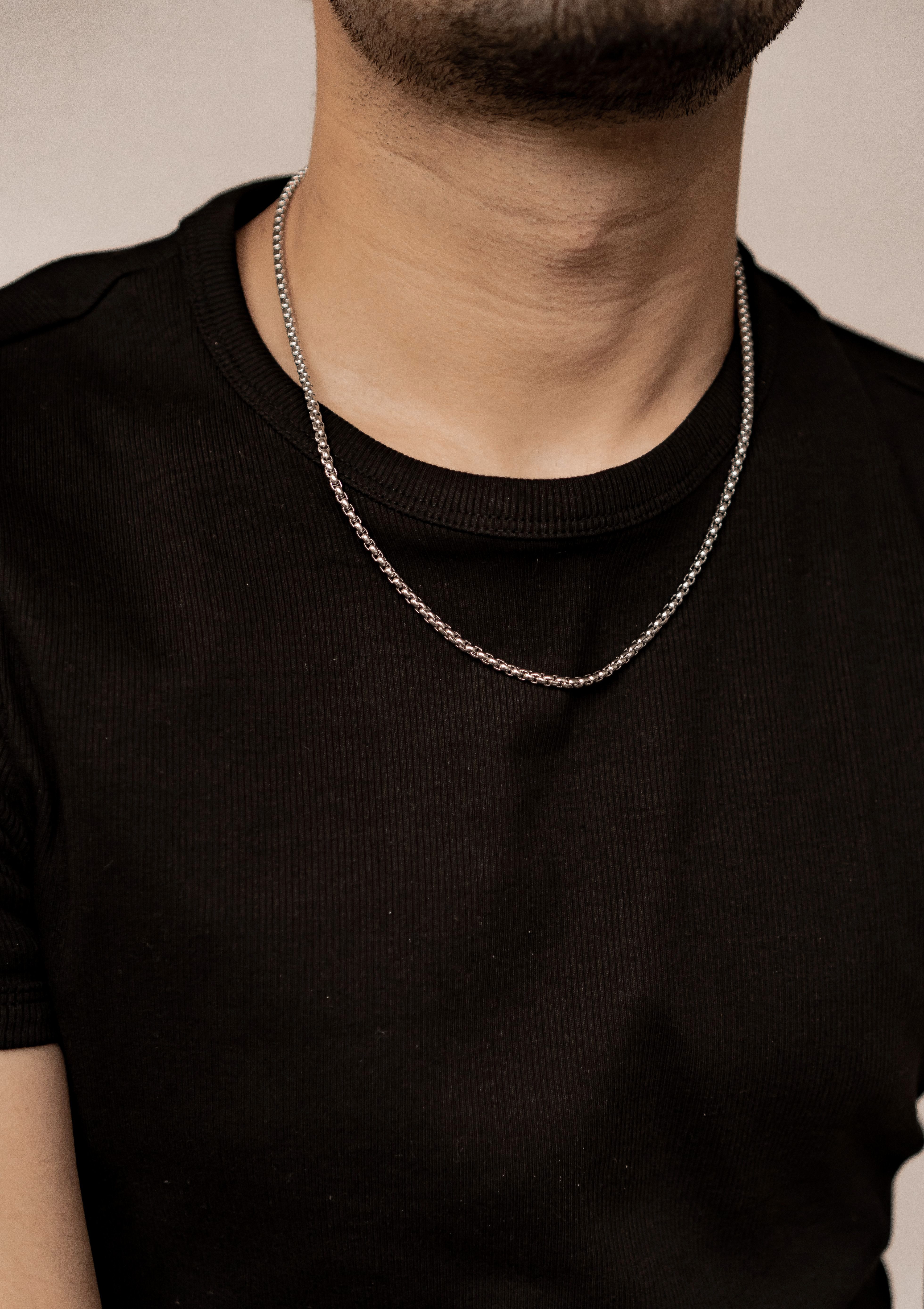 Hey Happiness Gliederkette Massive Kastenkette, Statement Herren Kette, Dic günstig online kaufen