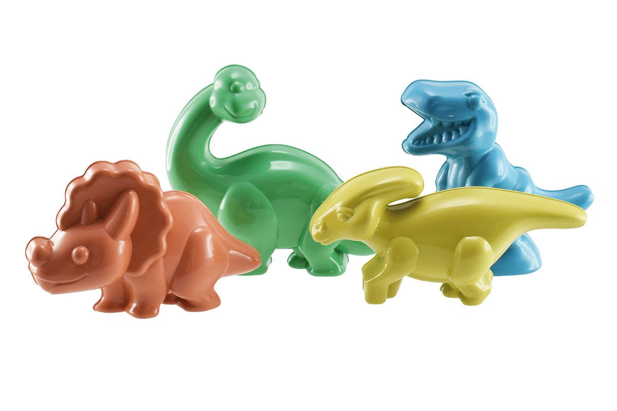 GOWI Sandform-Set reGOWI Dinoförmchen, (4-tlg)