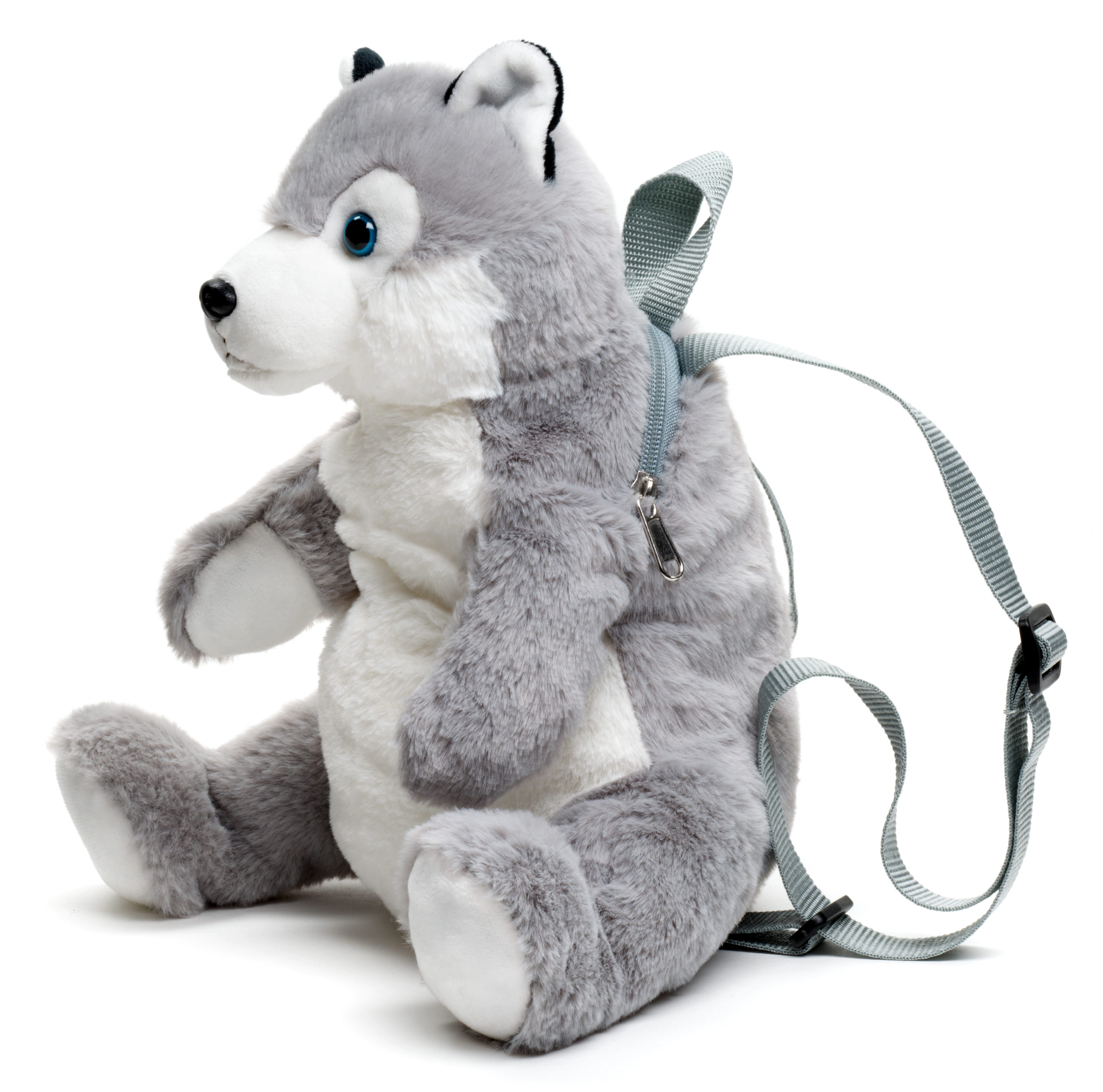 Uni-Toys Kuscheltier Rucksack aus Plüsch - Verschiedene Modelle - Für Kinder - Plüschtier, zu 100 % recyceltes Füllmaterial