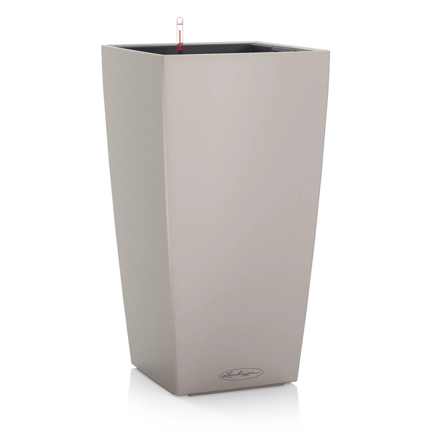 Lechuza® Кашпо Pflanzgefäß Cubico Color 30 sandbraun (Komplettset)