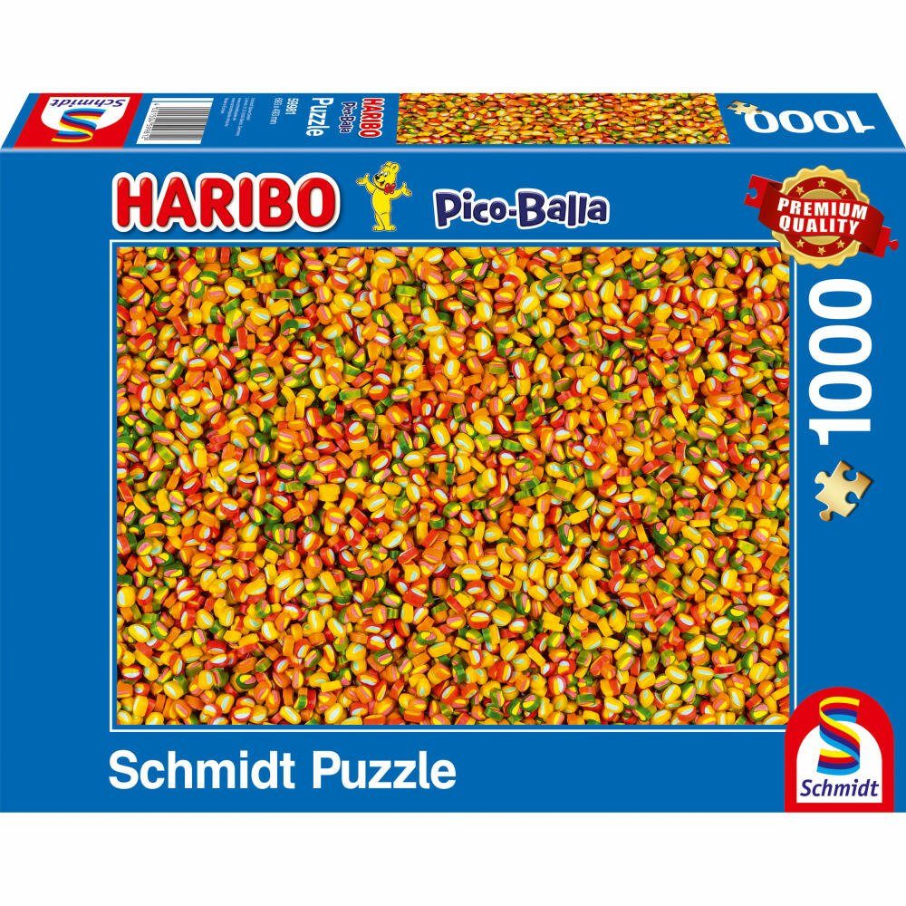Puzzleteile Teile, Puzzles Haribo Schmidt Spiele Picoballa 1000 Puzzle 1000