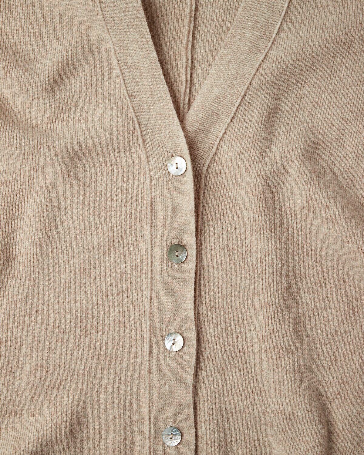 Highmoor Strickpullover Strickhülle mit Knöpfen