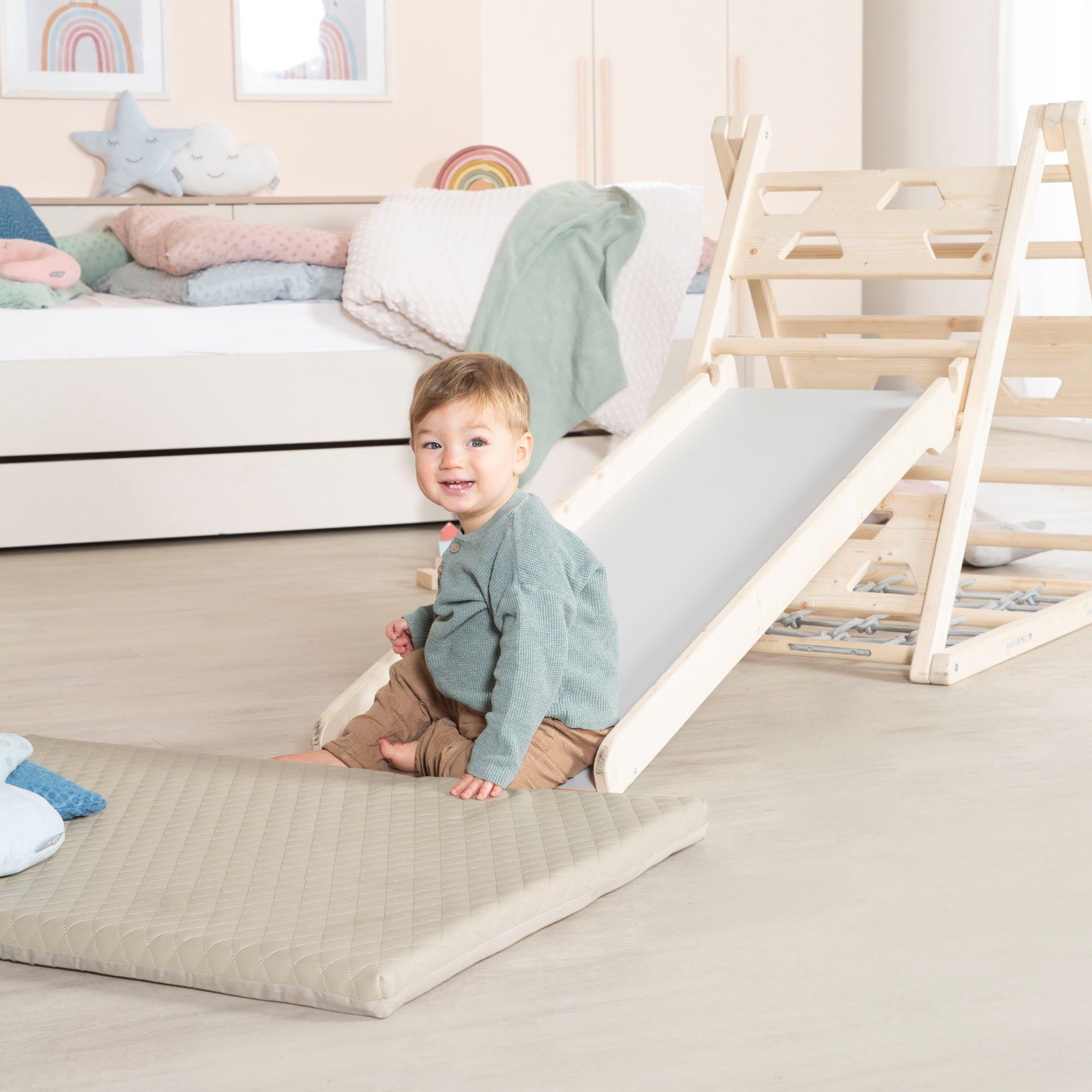 roba® Rutsche Rutschbrett für roba Kletterdreieck, für roba Kletterdreieck günstig online kaufen