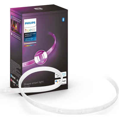 Philips Hue LED Stripe Bluetooth Lightstrip Plus 1m Erweiterung White & Color Ambiance, 1-flammig, LED Streifen