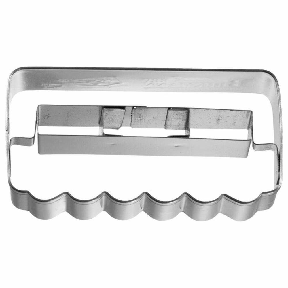 Birkmann Ausstechform Waggon Schnellzug 6.5 cm, Edelstahl | Ausstechformen