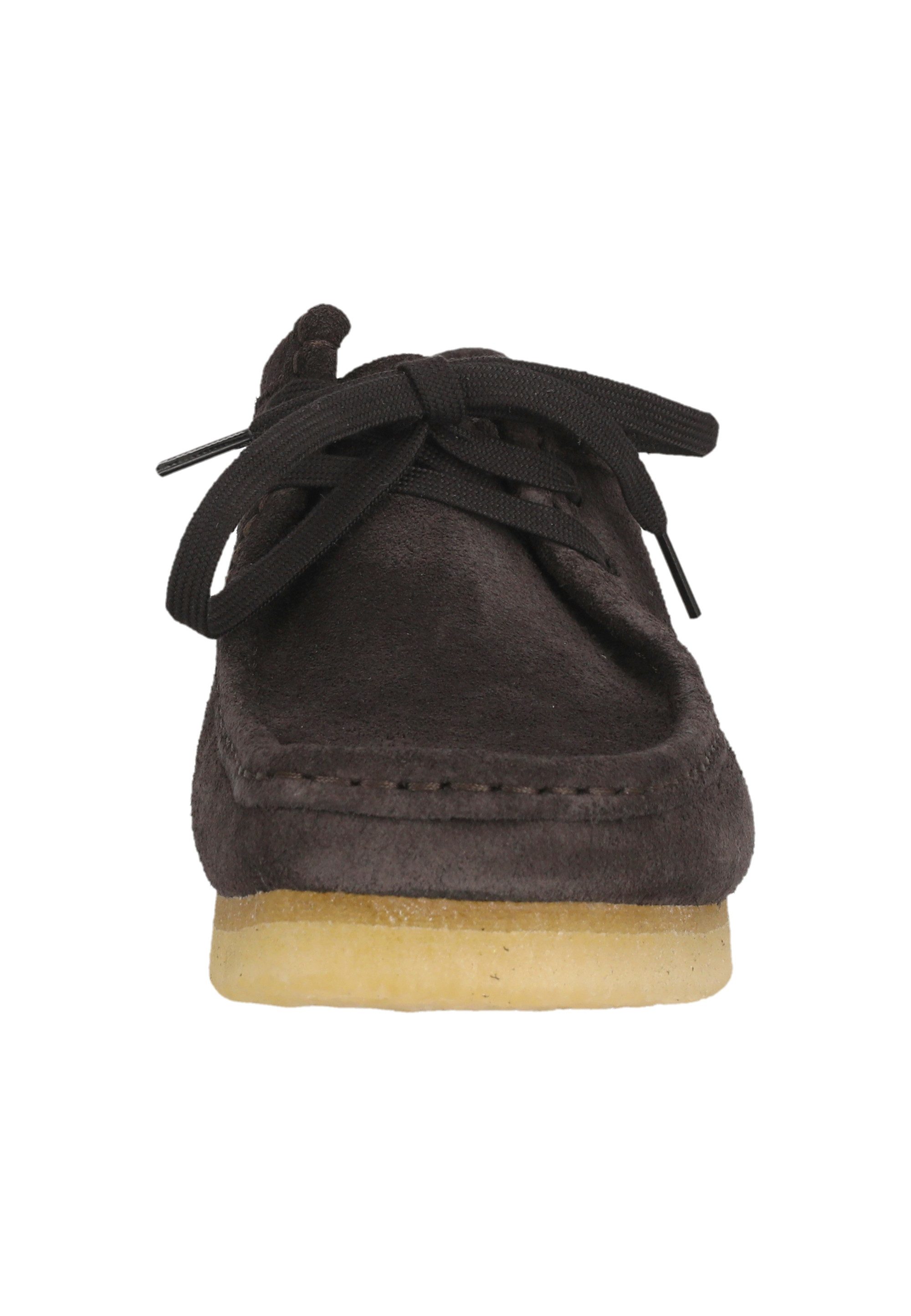 Clarks Wallabee Schnürschuh mit feiner Kreppsohle