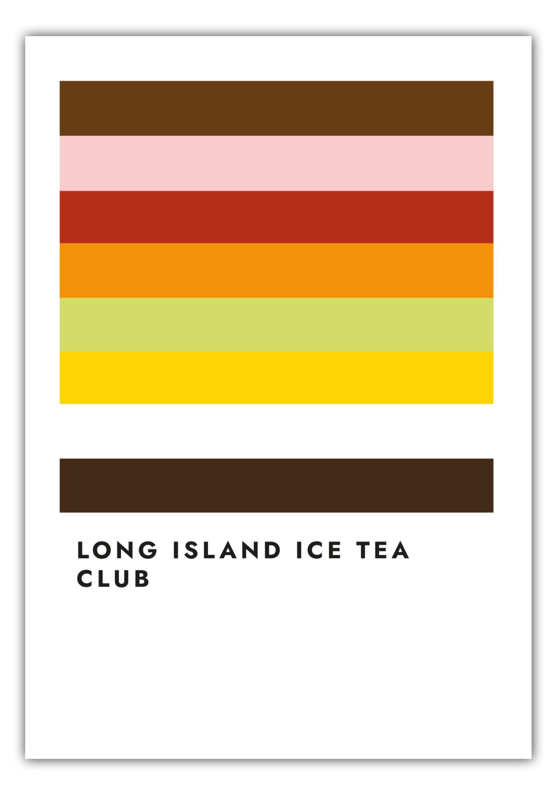 MOTIVISSO Poster Long Island Ice Tea Club