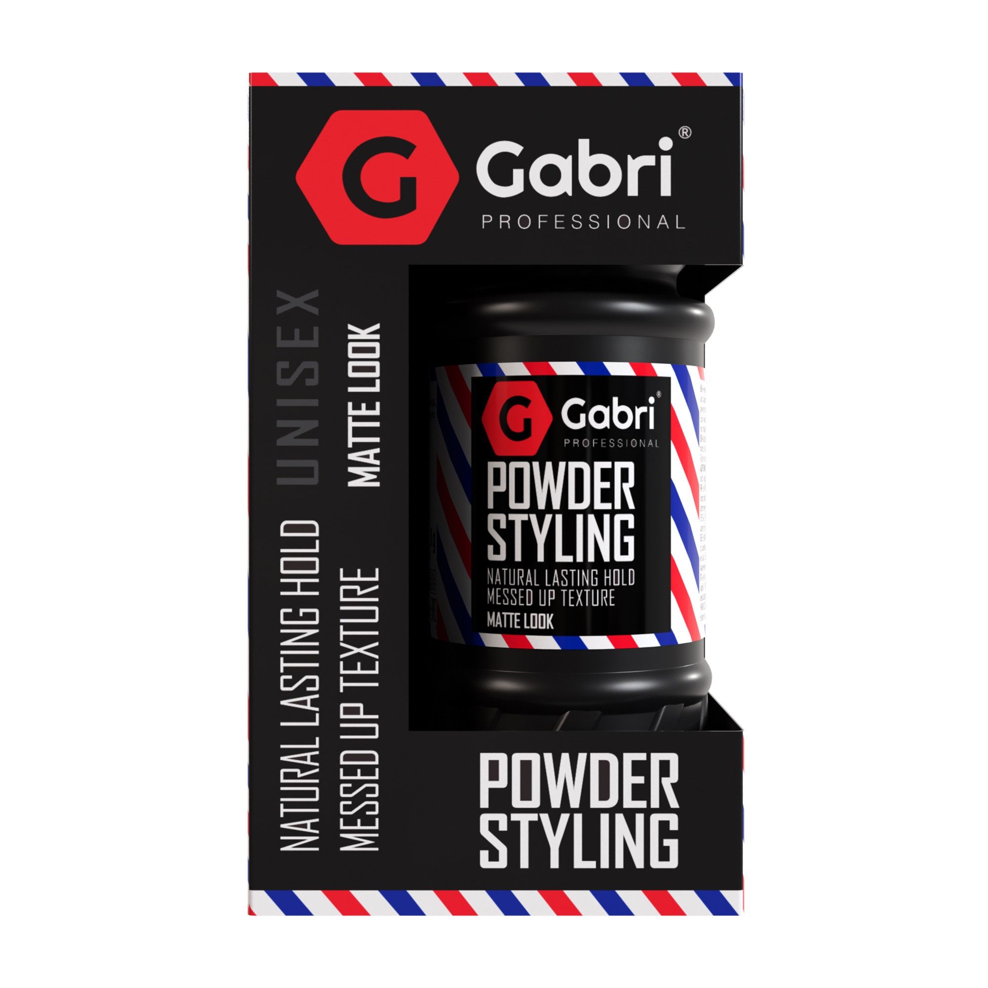 Gabri Professional Haarpuder Gabri Professional - Hair Styling Powder Wax Matte Look 21g