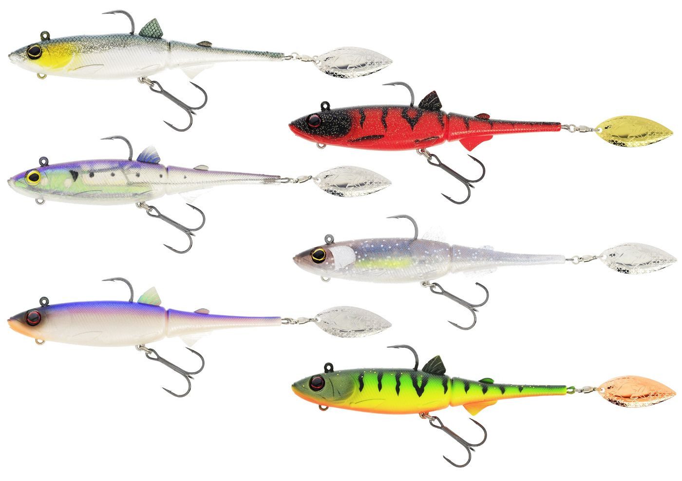 WESTIN Kunstköder Westin HYPOTEEZ SPINTAIL 14CM 48G TIGER PERCH 1PC SINKING