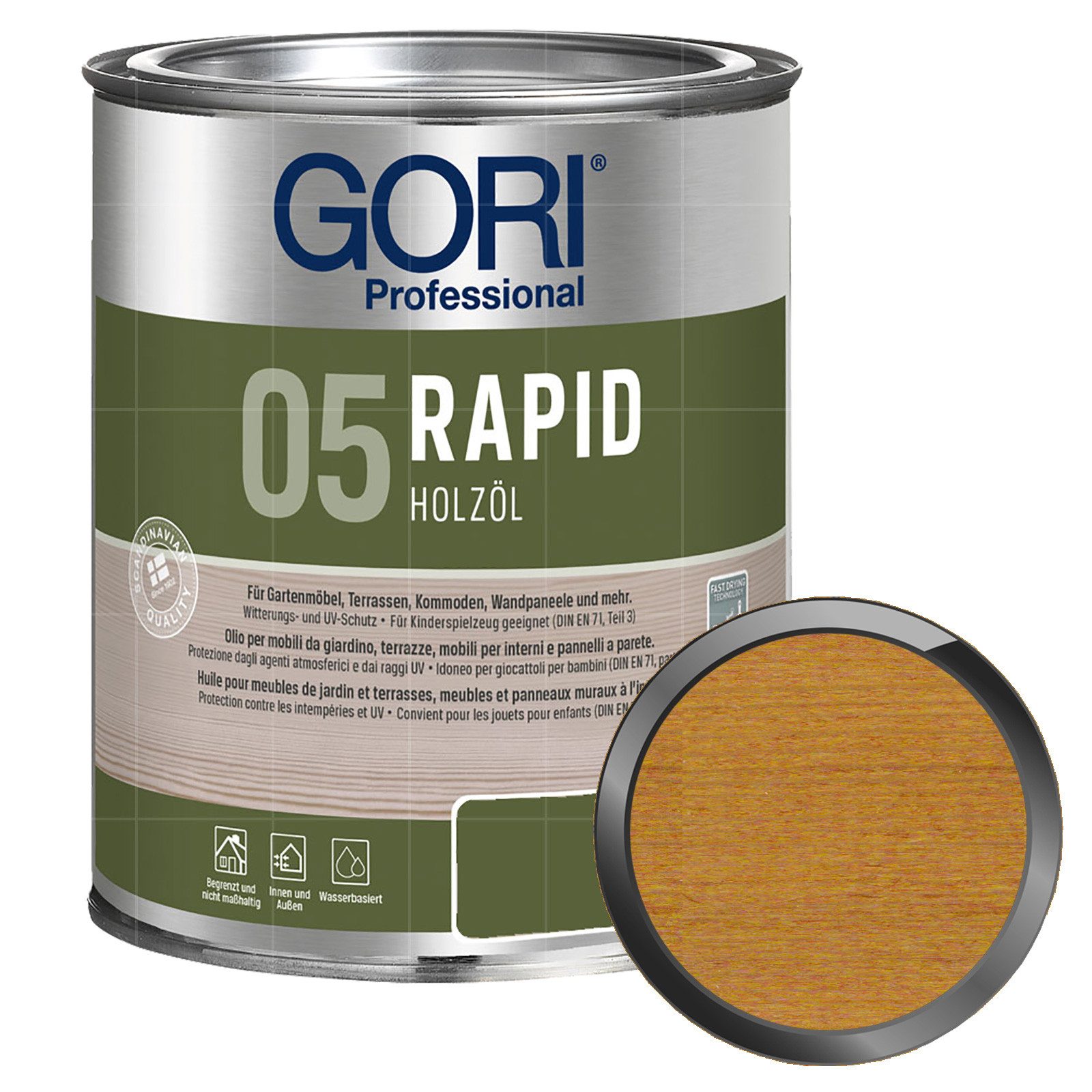 GORI Holzöl 05 Rapid Holzöl - 0.75 Ltr