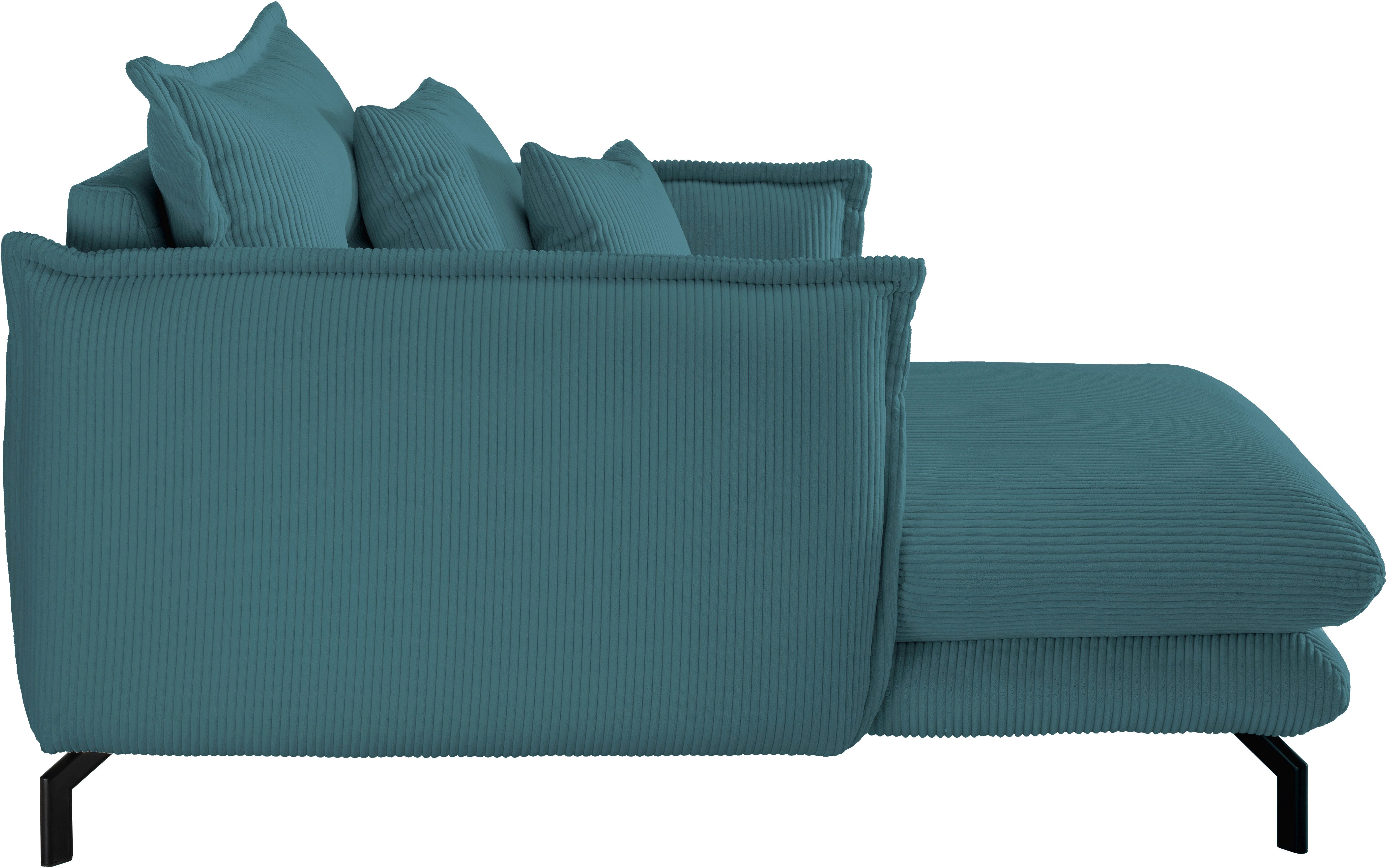 Home affaire Loveseat LAVA Mega Ohrenbacken Sessel, modern & elegant, aktuelle Kissenoptik