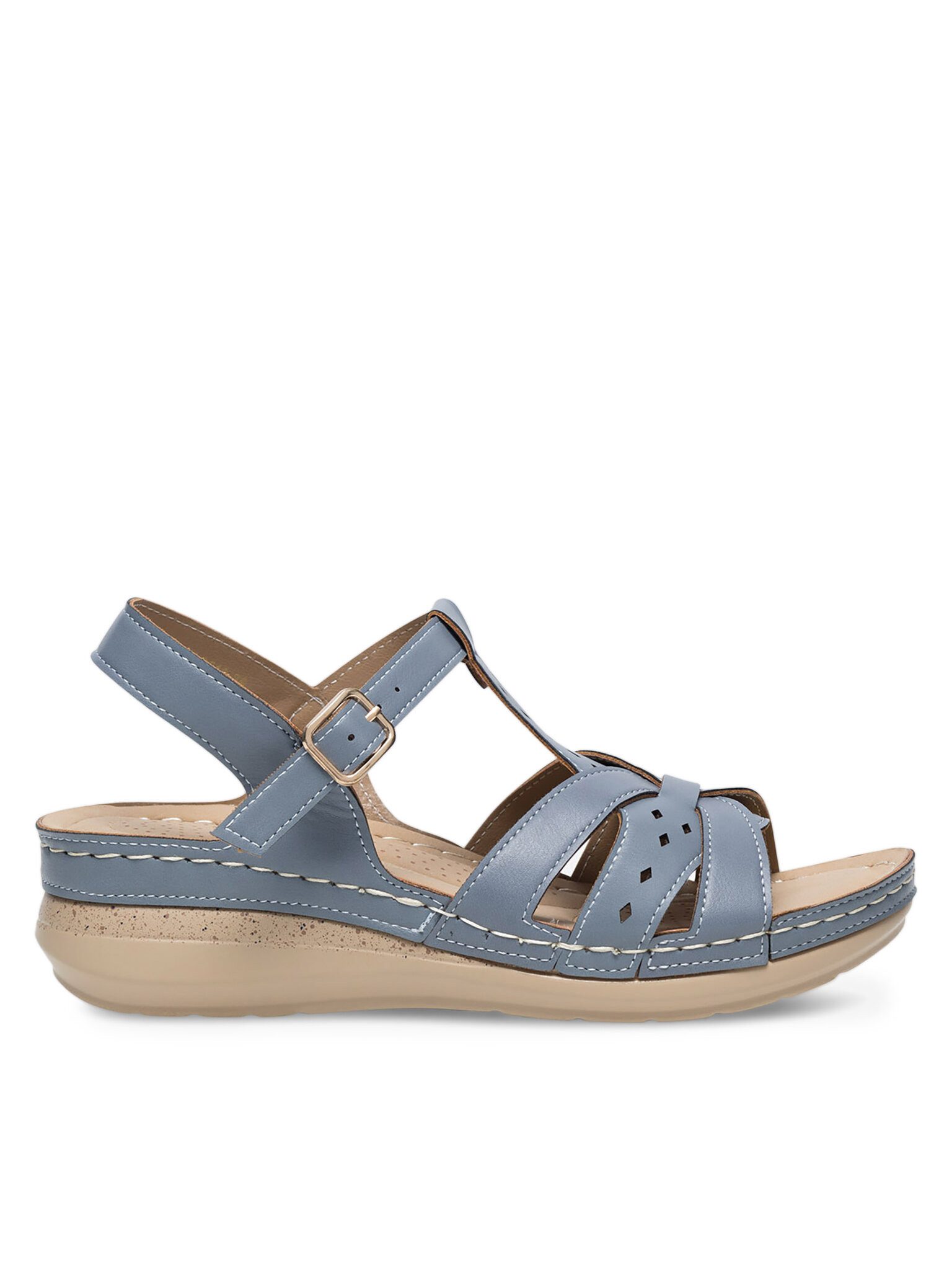 Clara Barson Sandalen WYL0510-25 Blau Sandale günstig online kaufen
