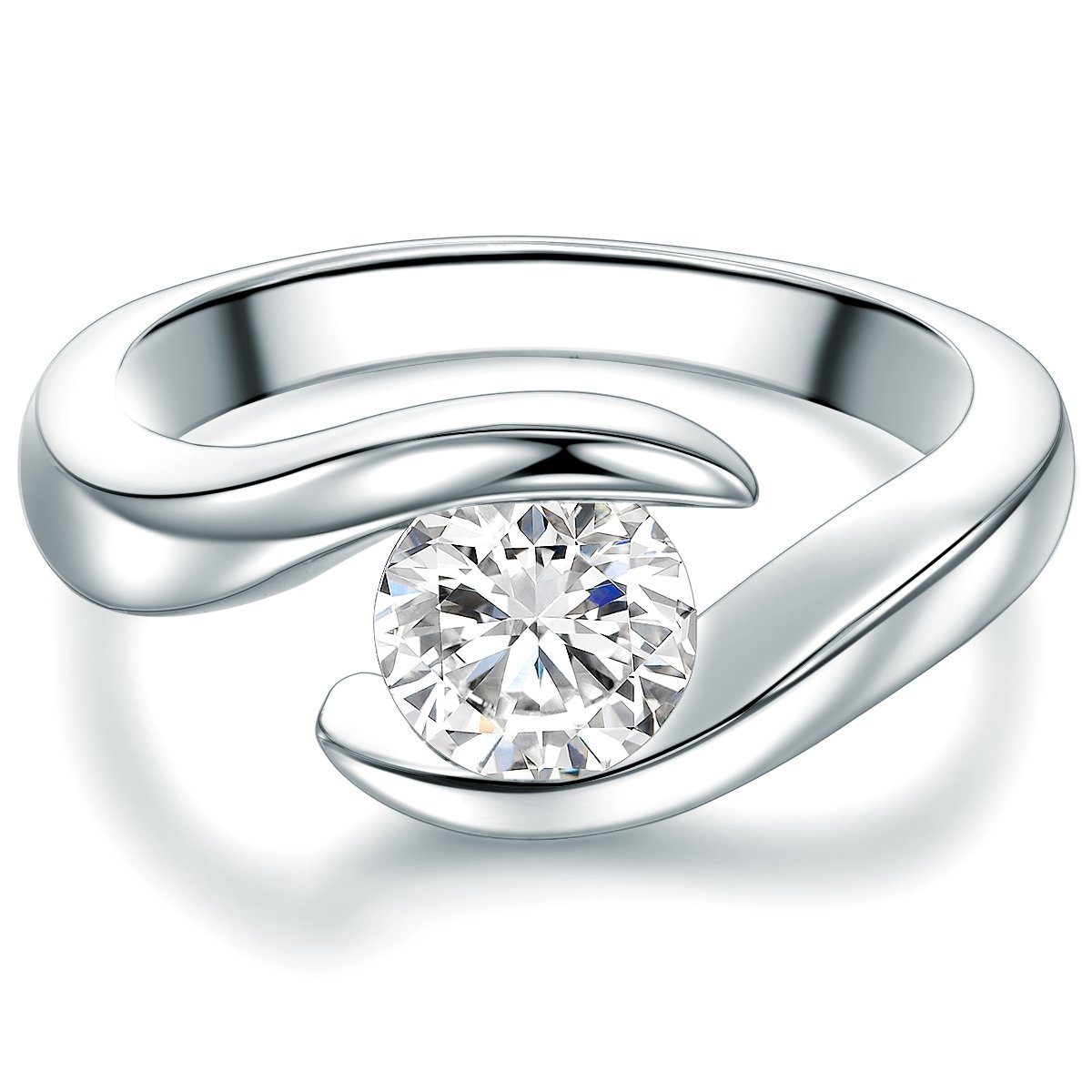 Trilani Silberring Damen-Ring aus 925 Sterling günstig online kaufen