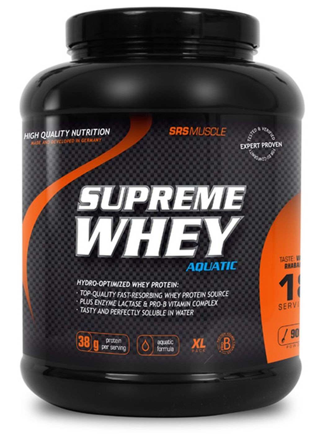 SRS™ SRS Supreme Whey - 900 g - Dose Pulver