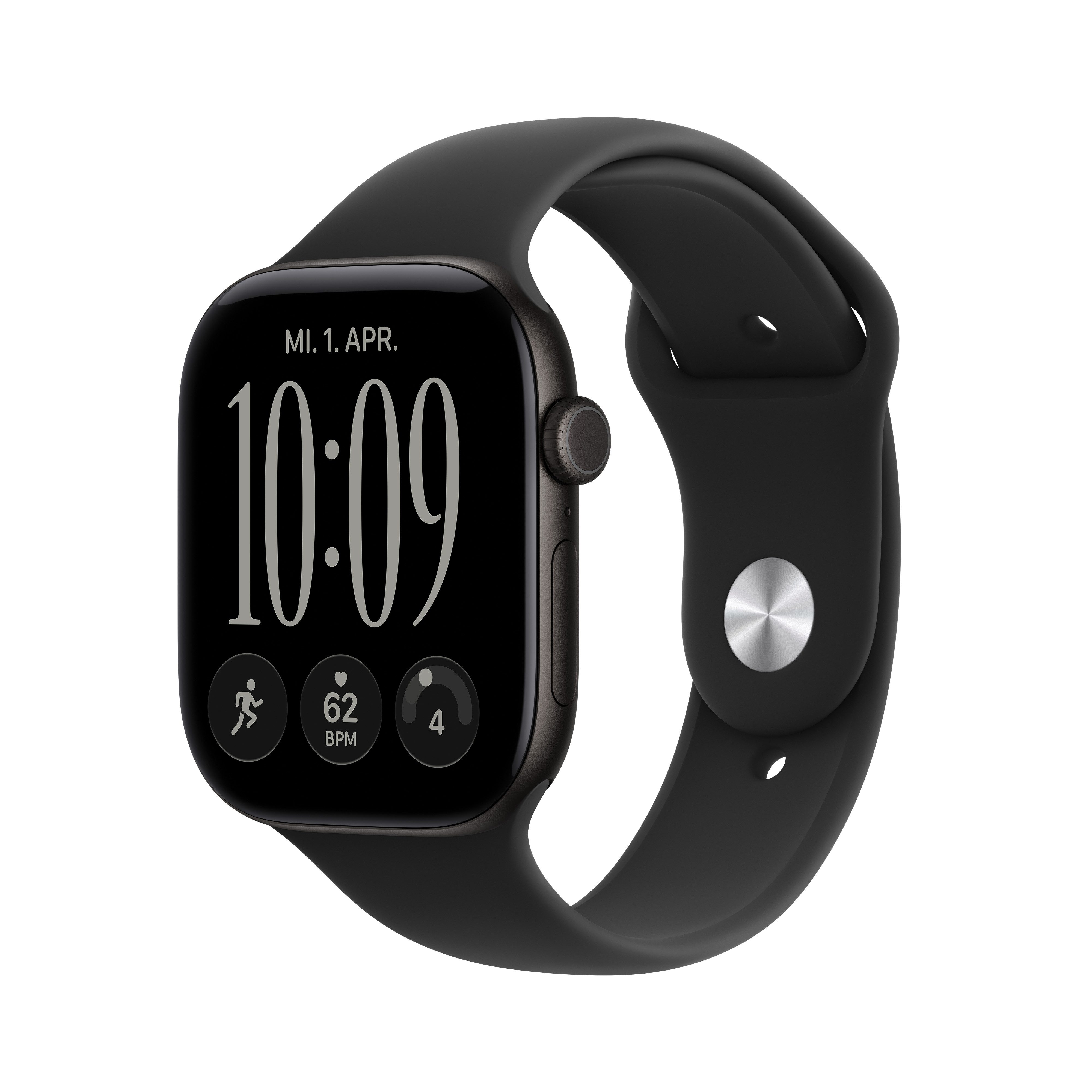 Apple Watch Series 12 Aluminium Smartwatch (4,6 cm/1,81 Zoll, Watch OS)