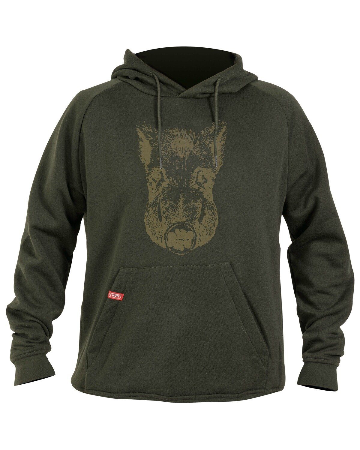 Hart Sweatshirt Hoodie mit Keilermotiv