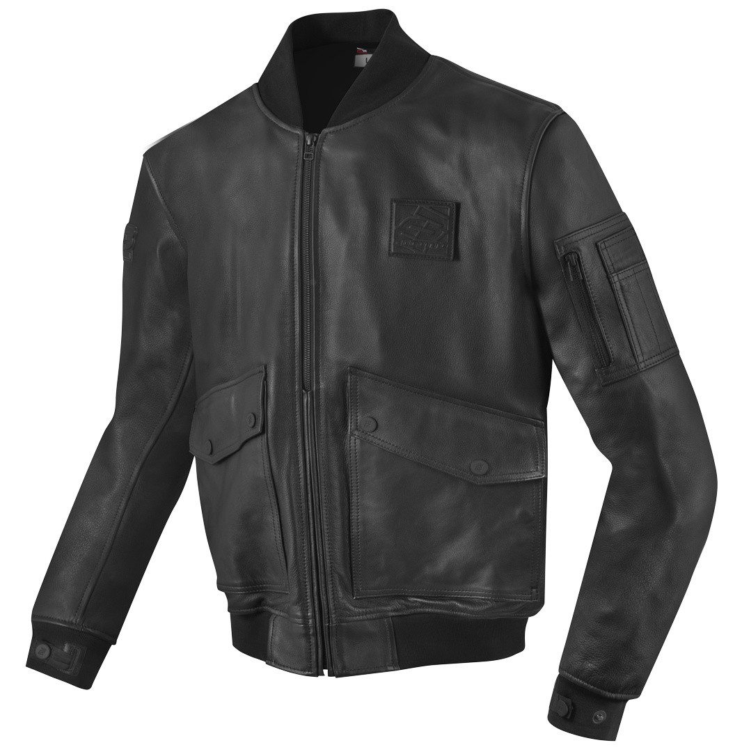 Bogotto Motorradjacke Daclan Motorrad Lederjacke herausnehmbares Innenfutter