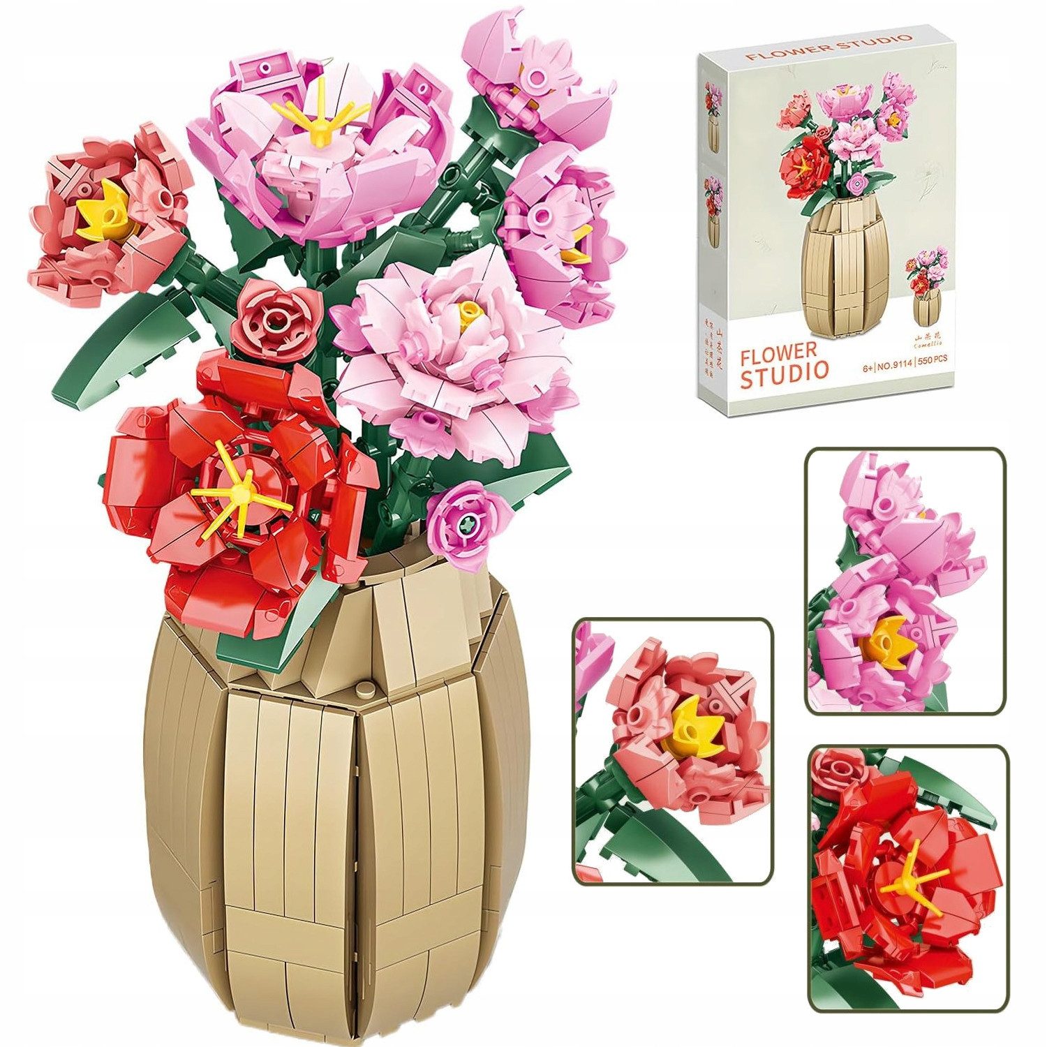 COIL Blumenstrauß, Bausteinset, Spielbausteine, Baukasten Spielbauklötze, ( günstig online kaufen