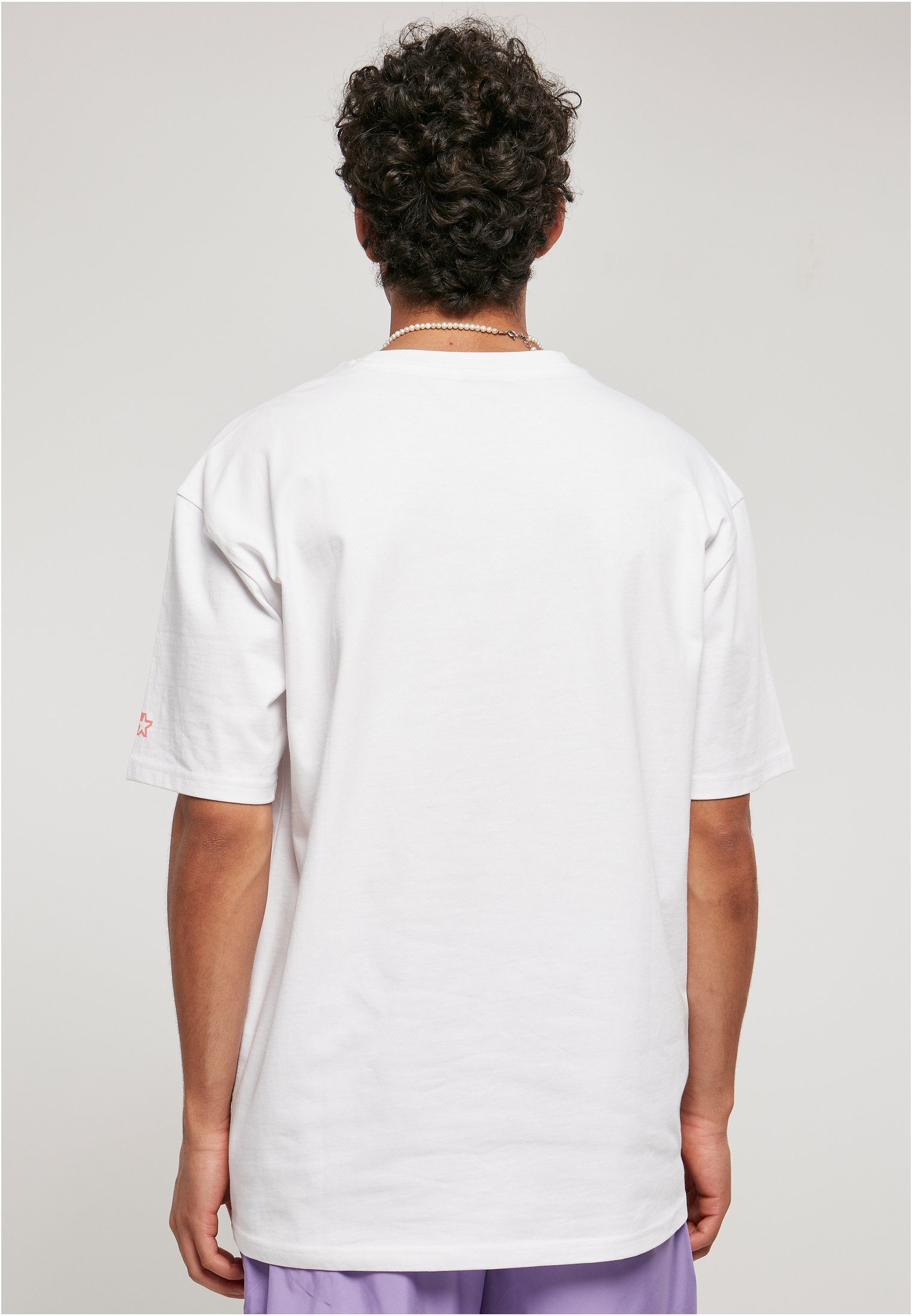 Label Starter Black Palm Herren (1-tlg) white Starter T-Shirt Tee