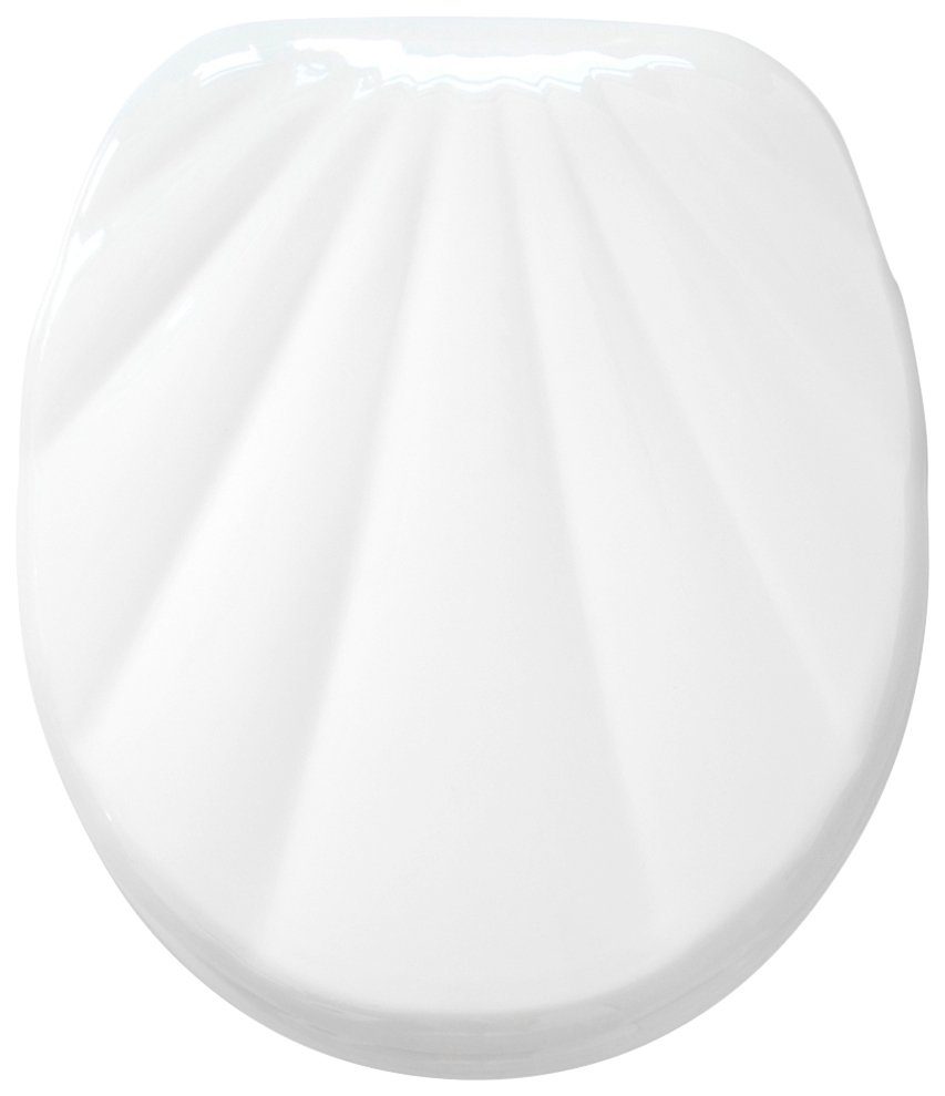 Sanilo WC-Sitz Muschel Weiß, mit Absenkautomatik günstig online kaufen