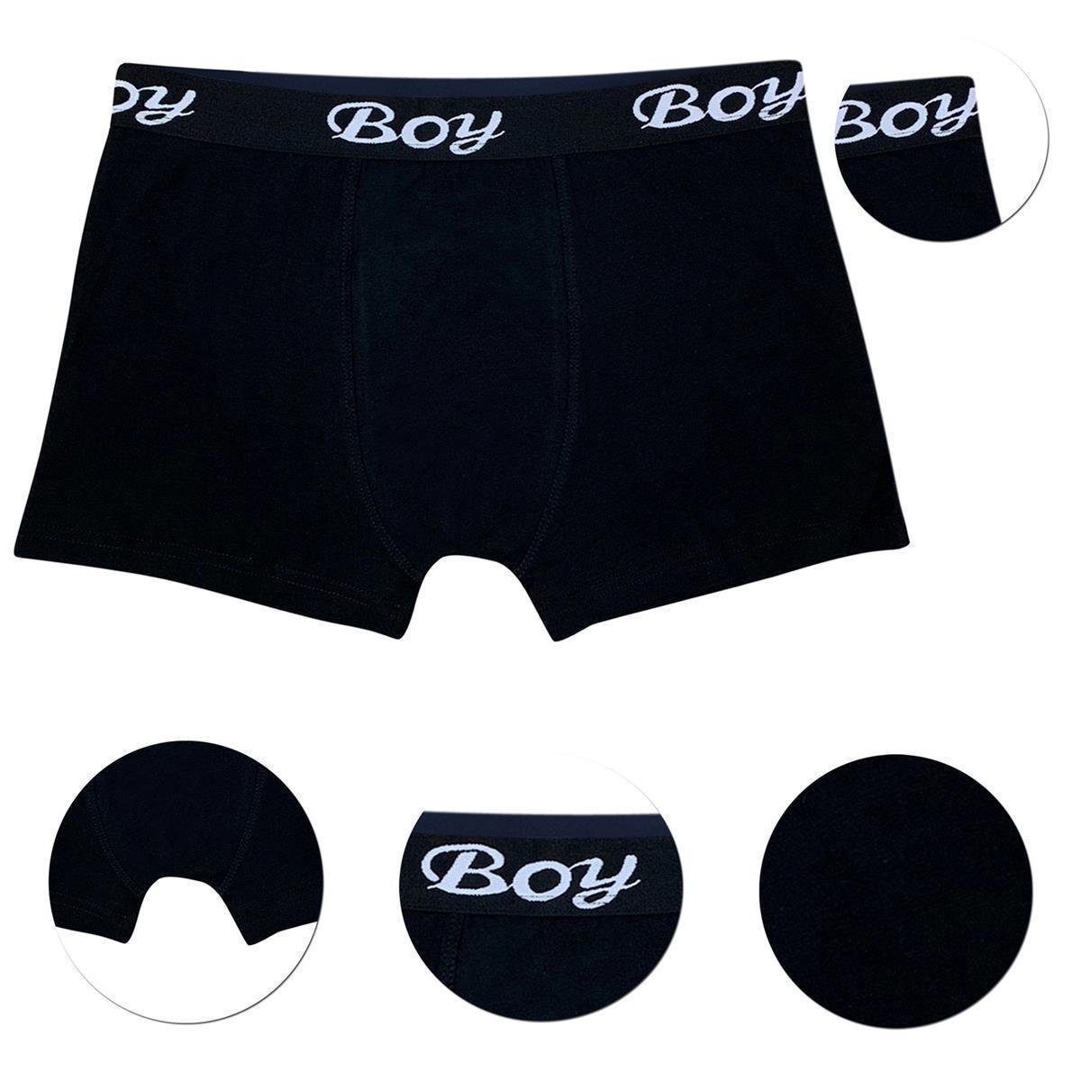 LOREZA Boxershorts 10er Pack Jungen Boxershorts Unterhosen - 92-170 (Spar-Packung, 10-St) – Bild 2 von 2