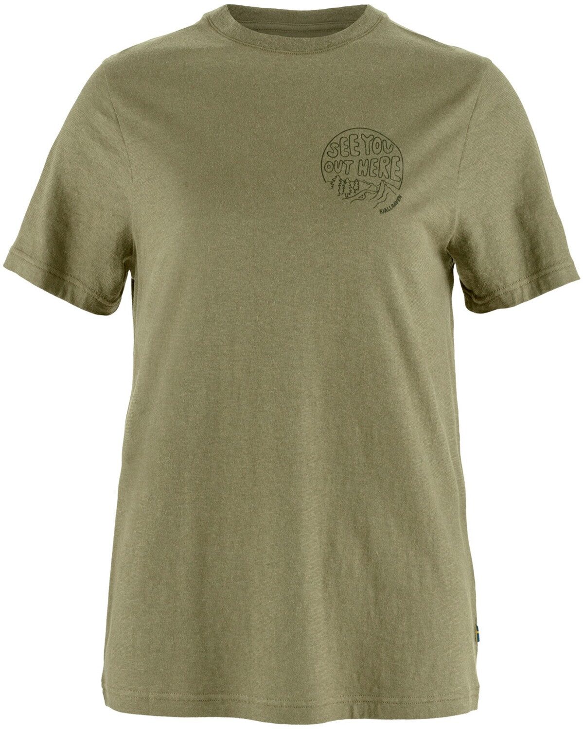 Fjällräven T-Shirt Damen T-Shirt Hemp Blend Out Here günstig online kaufen