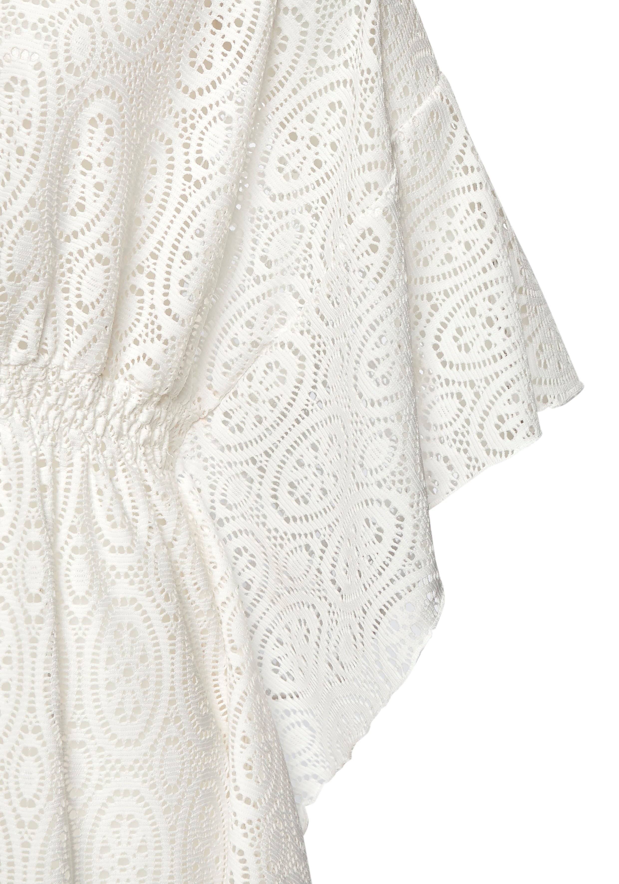 LASCANA Longbluse aus Lochspitze, lockeres Blusenkleid, Tunika