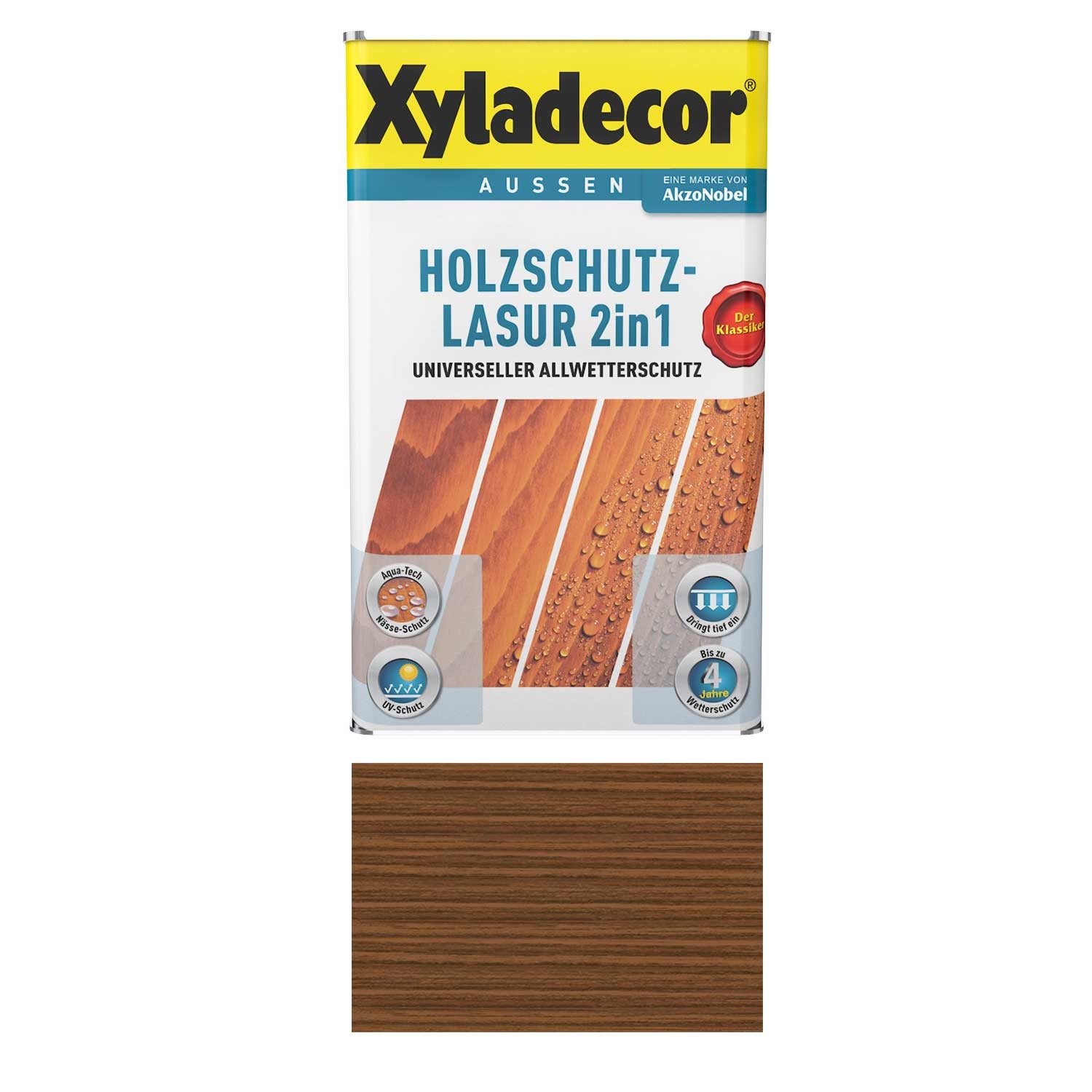 Xyladecor  Holzschutzlasur, Aqua-Tech Nässe-Schutz
