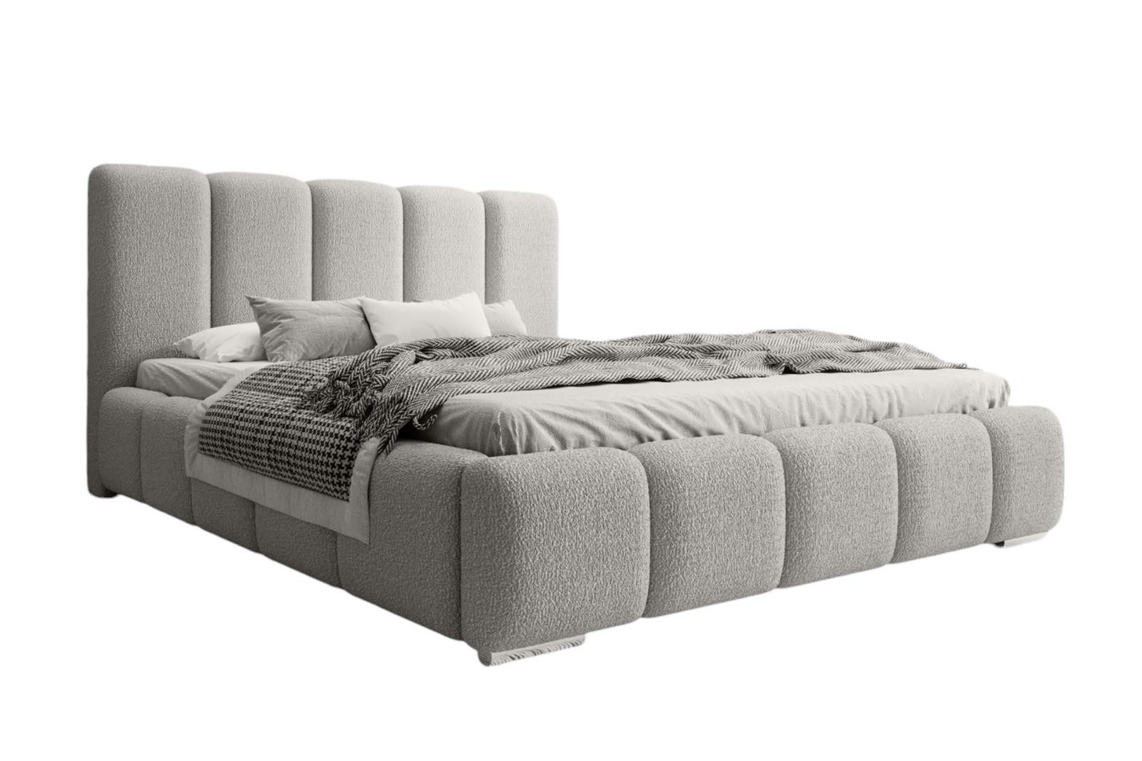 Compleo Polsterbett BUBBLE Boucle, Leistenlattenrost aus günstig online kaufen