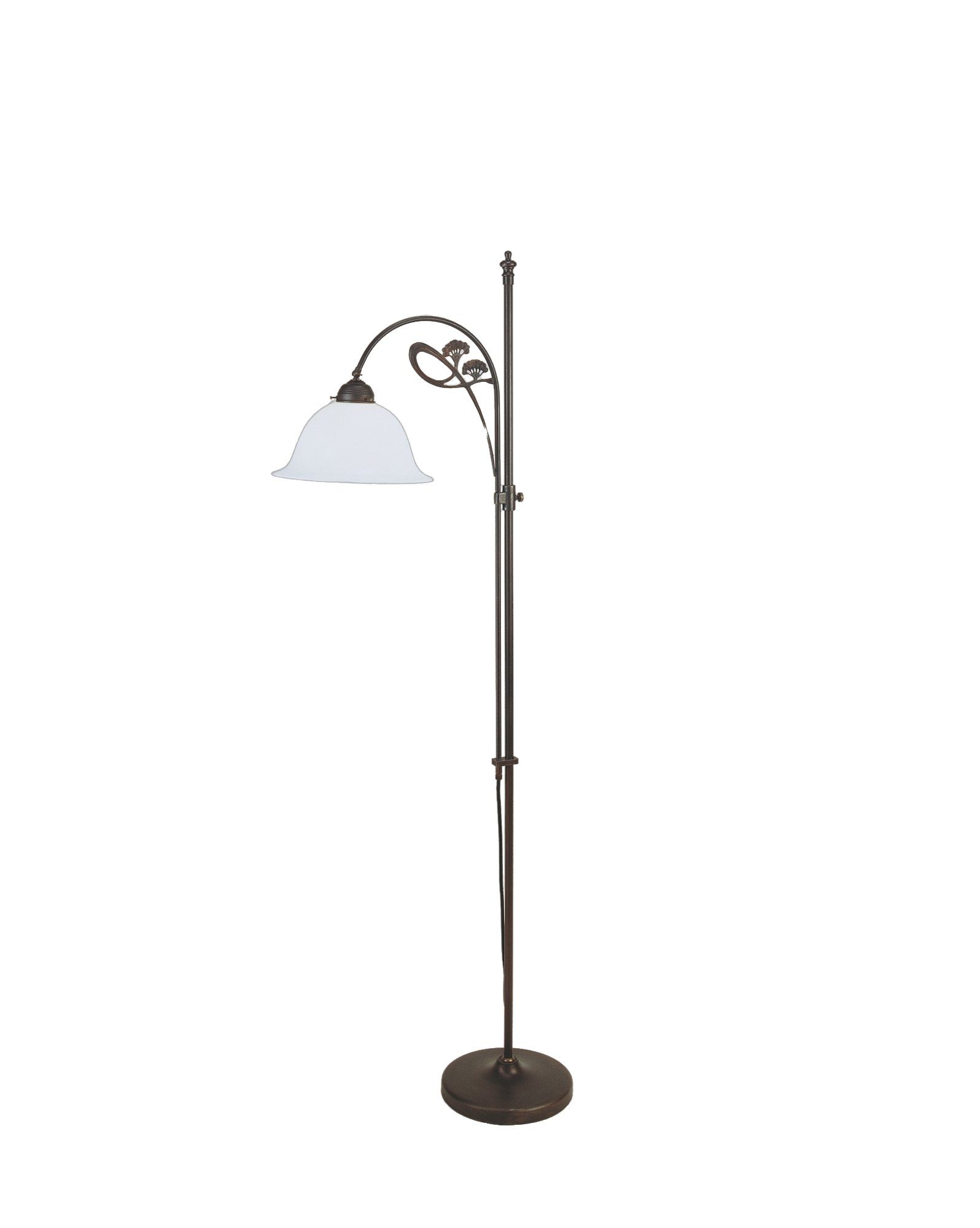 Berliner Messinglampen Stehlampe T8ST02-50op-A, ohne Leuchtmittel