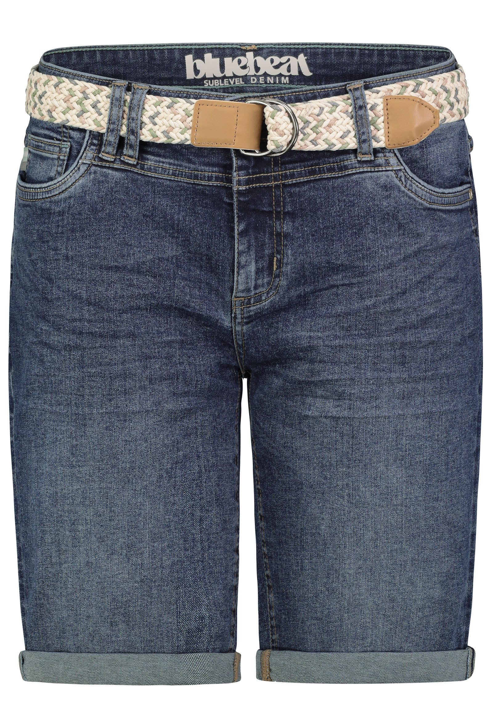 SUBLEVEL Shorts Damen Jeans Bermudas kurze günstig online kaufen