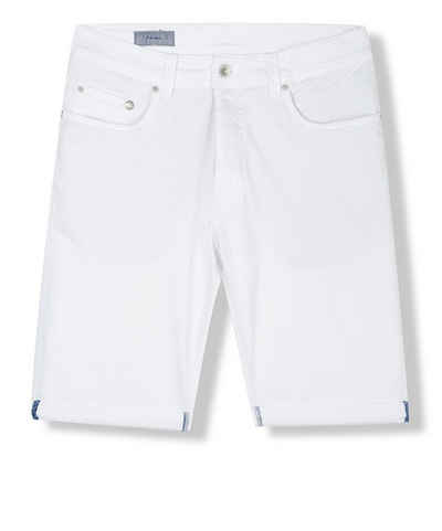 Pierre Cardin 5-Pocket-Jeans PIERRE CARDIN LYON BERMUDA weiß 34520 8066.1010 - FUTUREFLEX