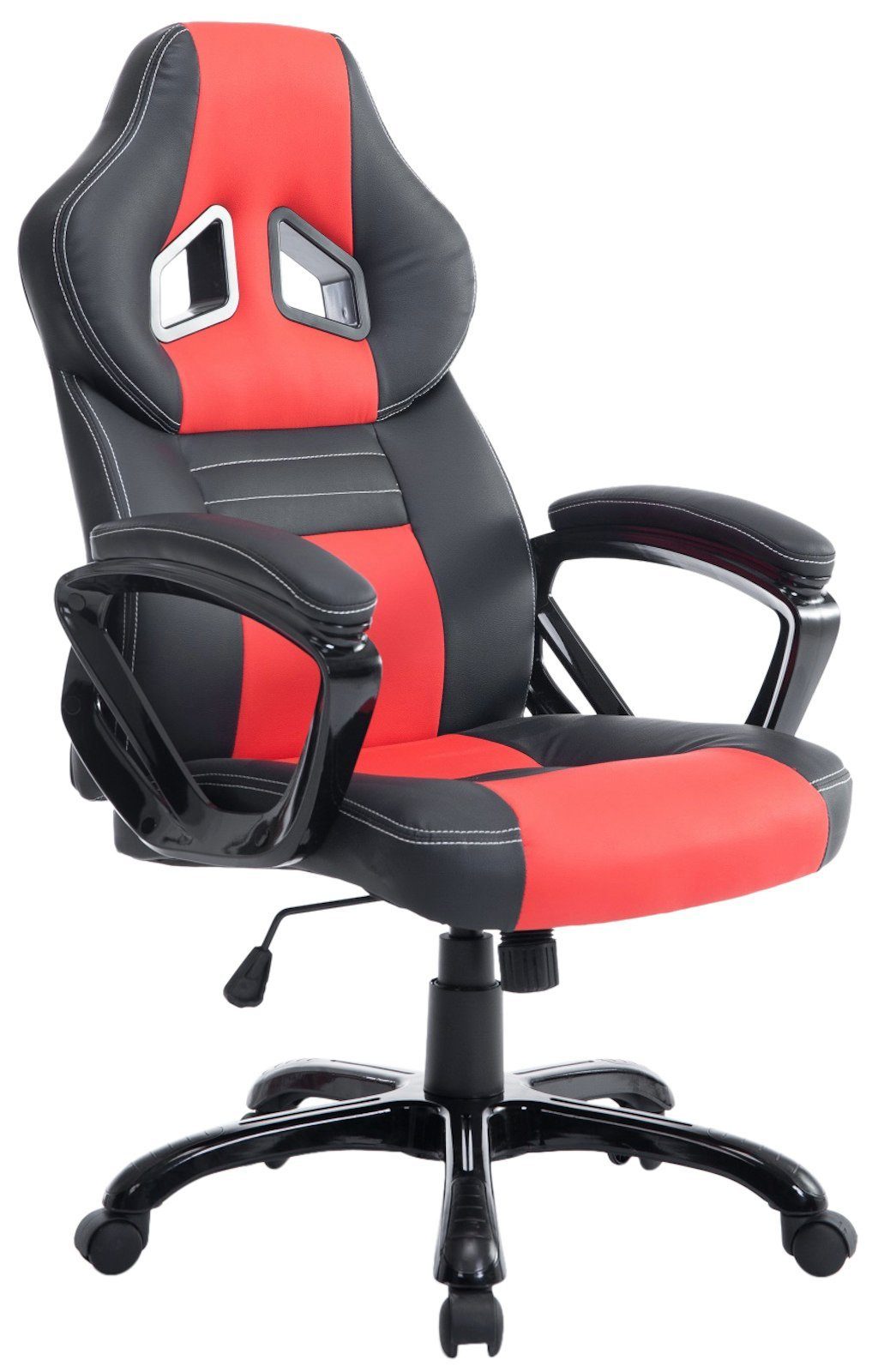 CLP Gaming Chair Pedro, drehbar mit Höhenverstellung schwarz/rot