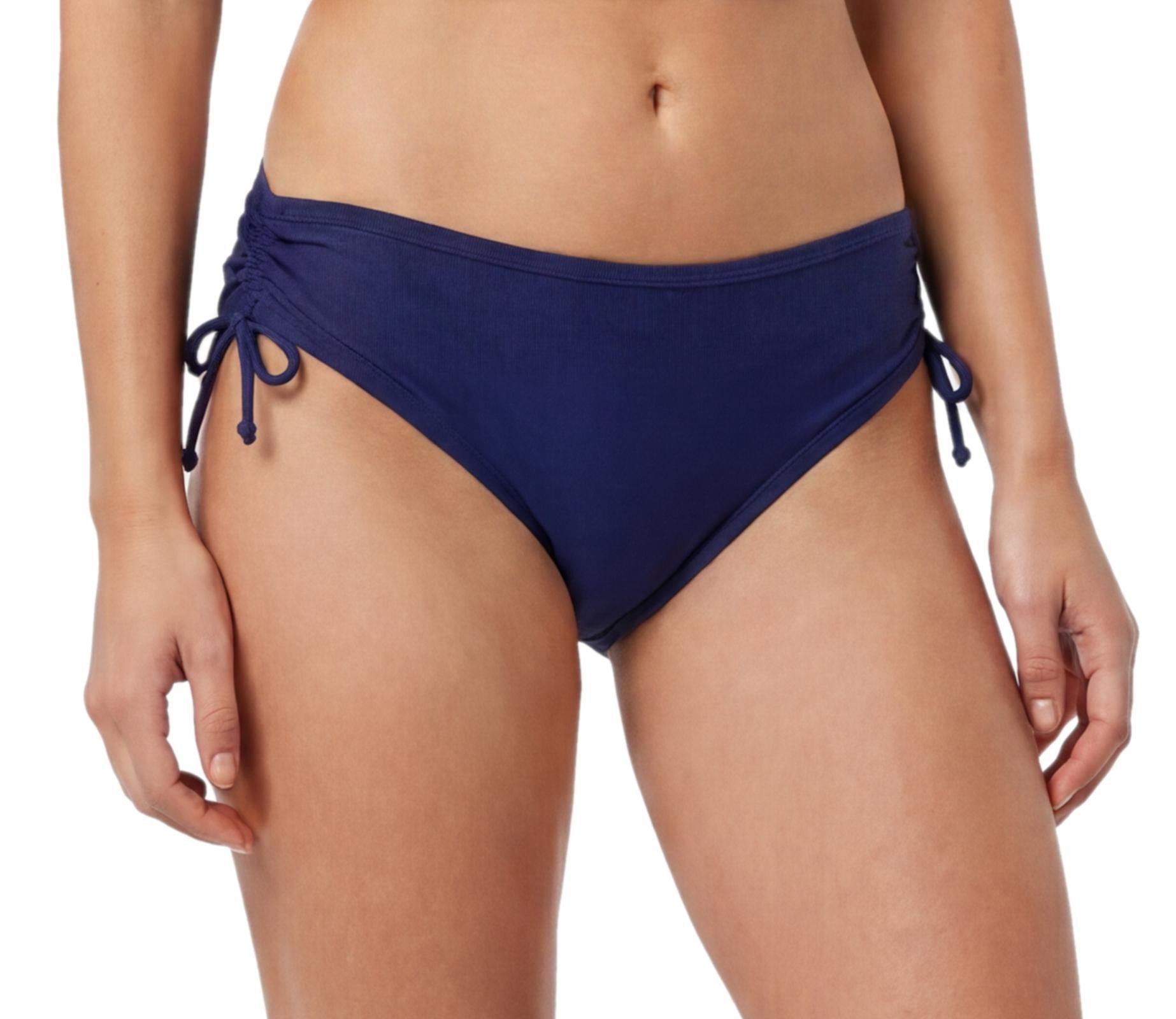 Aquarti Bikini-Hose Aquarti Bikinihose Damen mit Raffung Perioden Slip