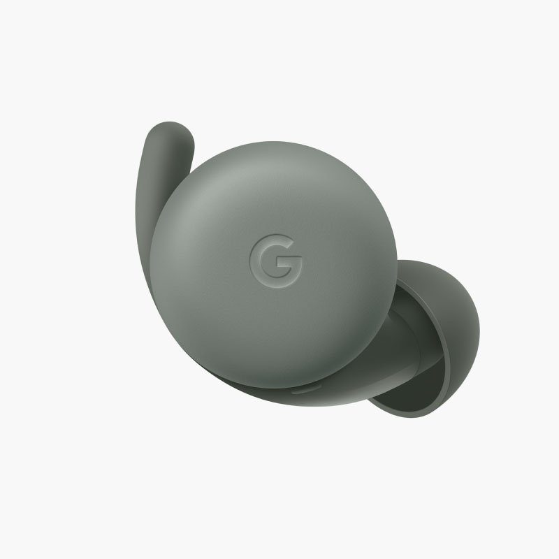 Google Pixel Buds A-Series wireless Google (Freisprechfunktion, Rauschunterdrückung, In-Ear-Kopfhörer grün Assistant, Bluetooth)