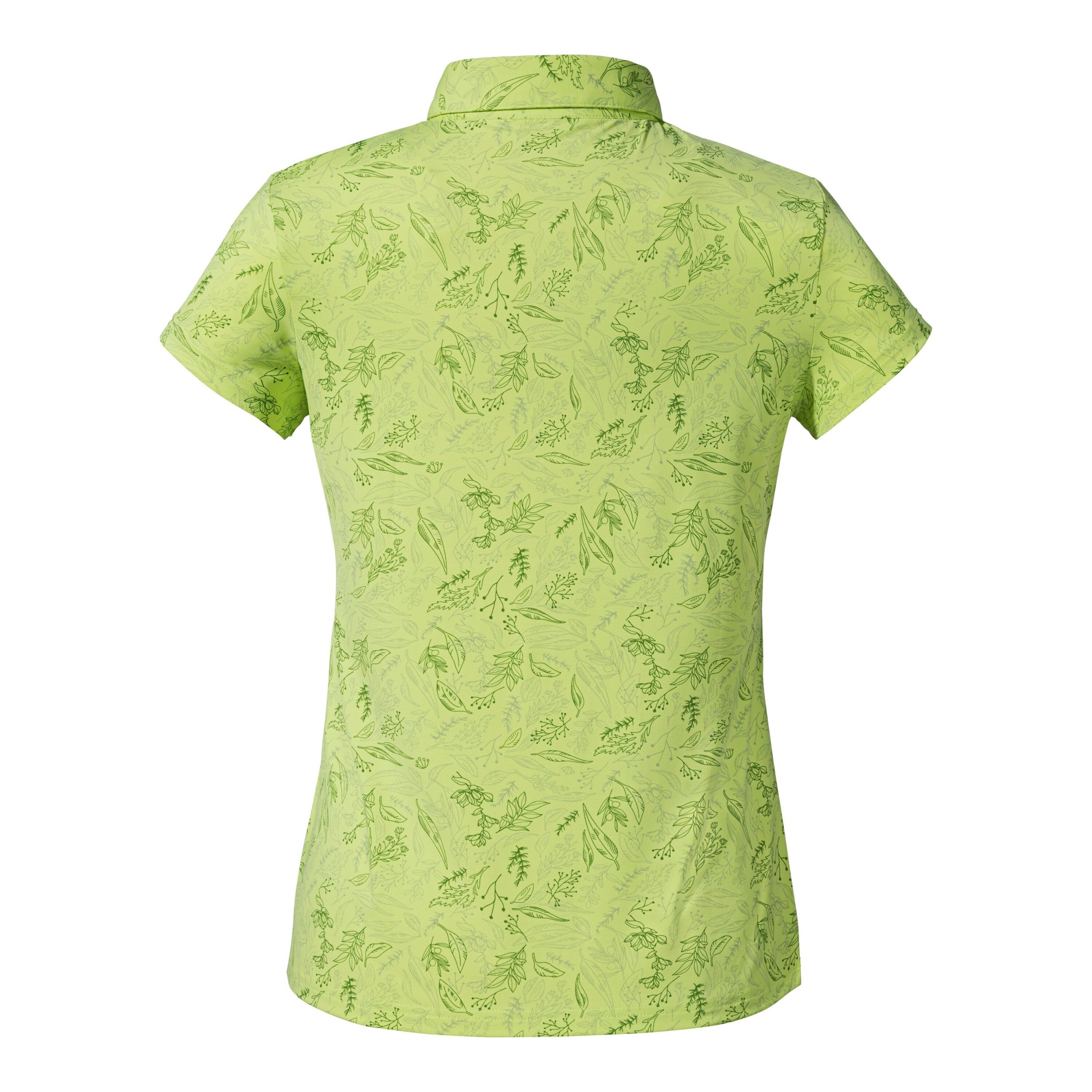 Schöffel Poloshirt SCHÖFFEL Polo Shirt Sternplatte L Grün