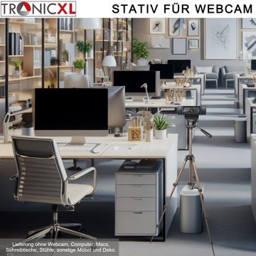 TronicXL Tripod Stativ für Webcam Logitech C920 Brio 4K C925e C922x C922 C930e Kamerastativ