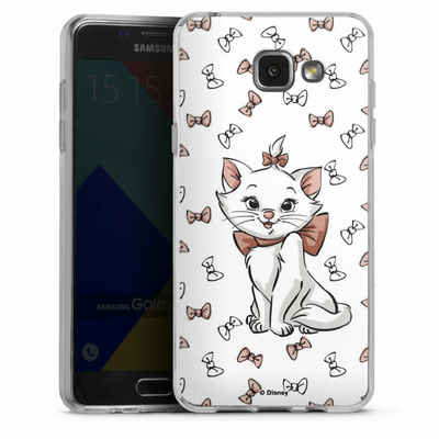 DeinDesign Handyhülle Aristocats Marie Disney Katze Marie Shy, Samsung Galaxy A5 (2016) Silikon Hülle Bumper Case Handy Schutzhülle