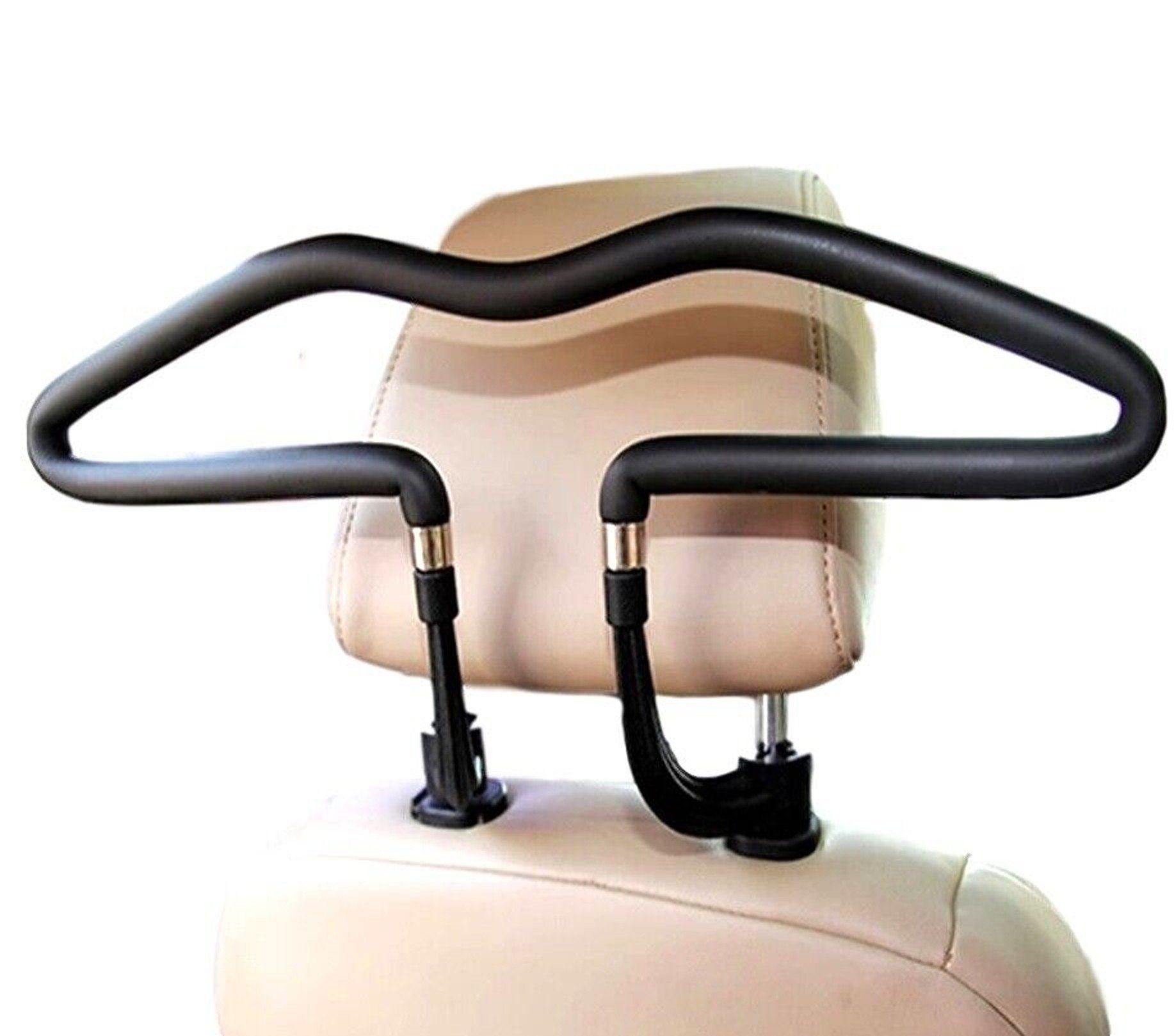 BAYLI Autokleiderbügel Business Autokleiderbügel für Kopfstütze, Universal KFZ Reisebügel