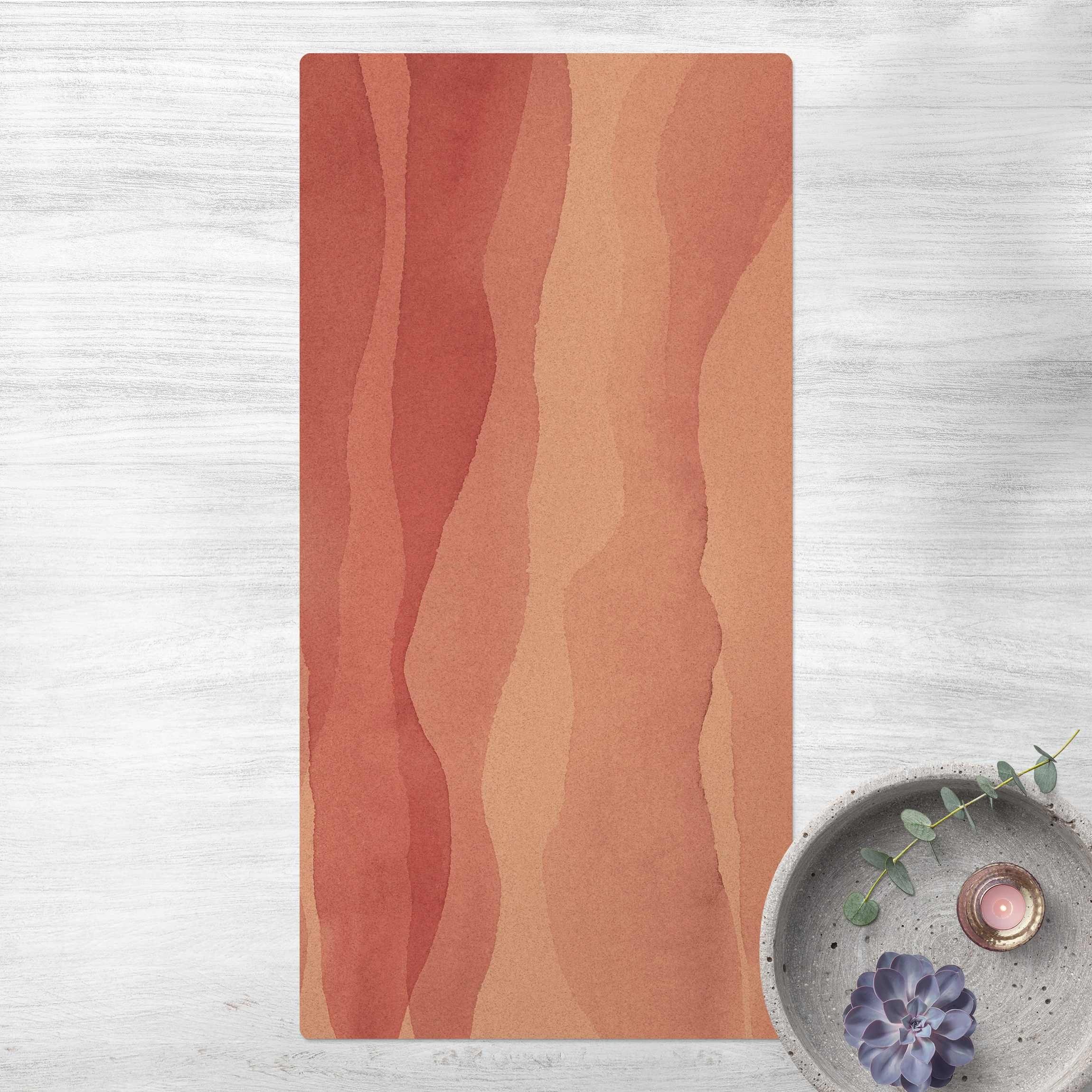 Bilderdepot24 Läufer Kork Teppich Wohnzimmer Schlafzimmer Flur lang modern funktional